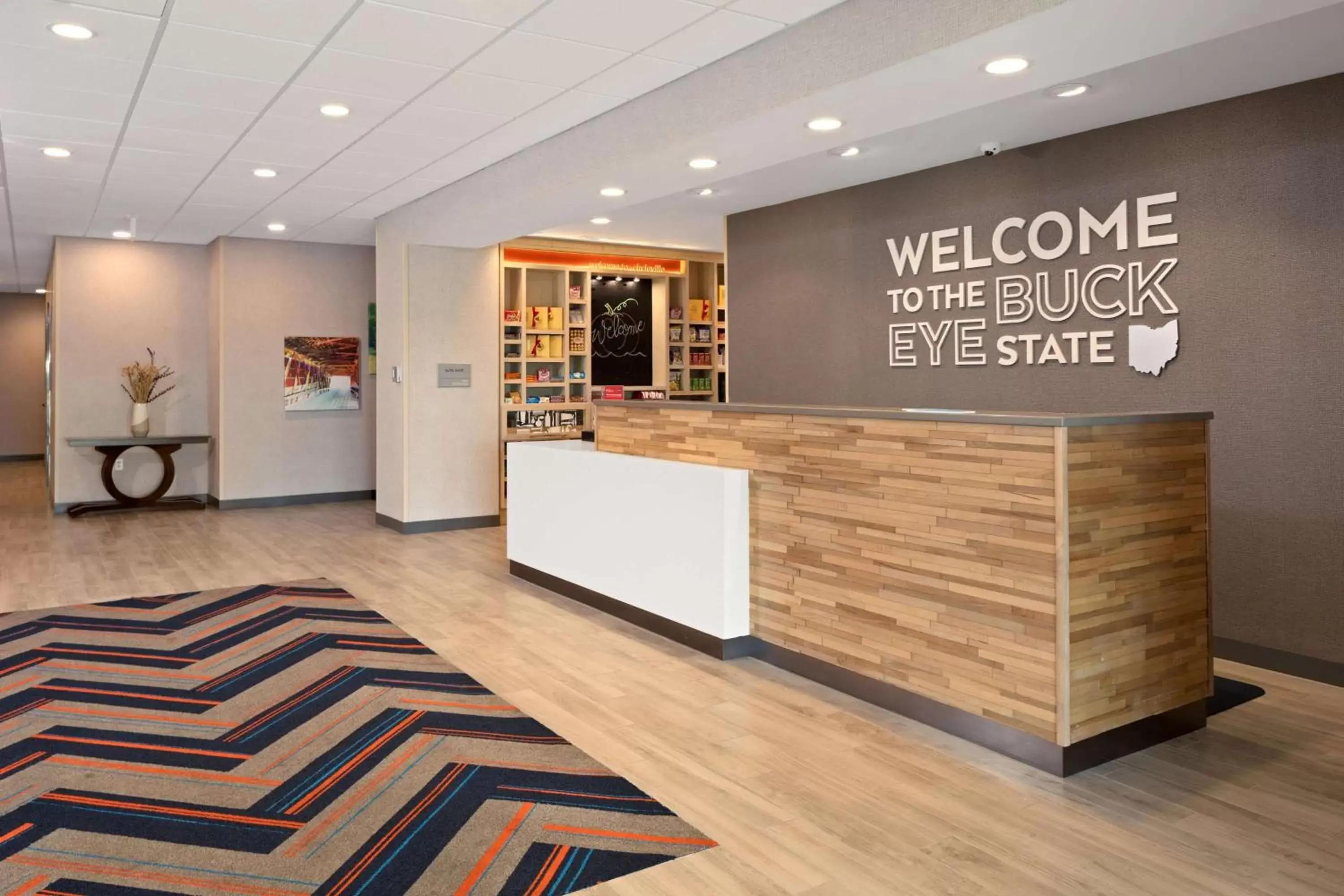 Lobby or reception, Lobby/Reception in Hampton Inn Circleville, Oh