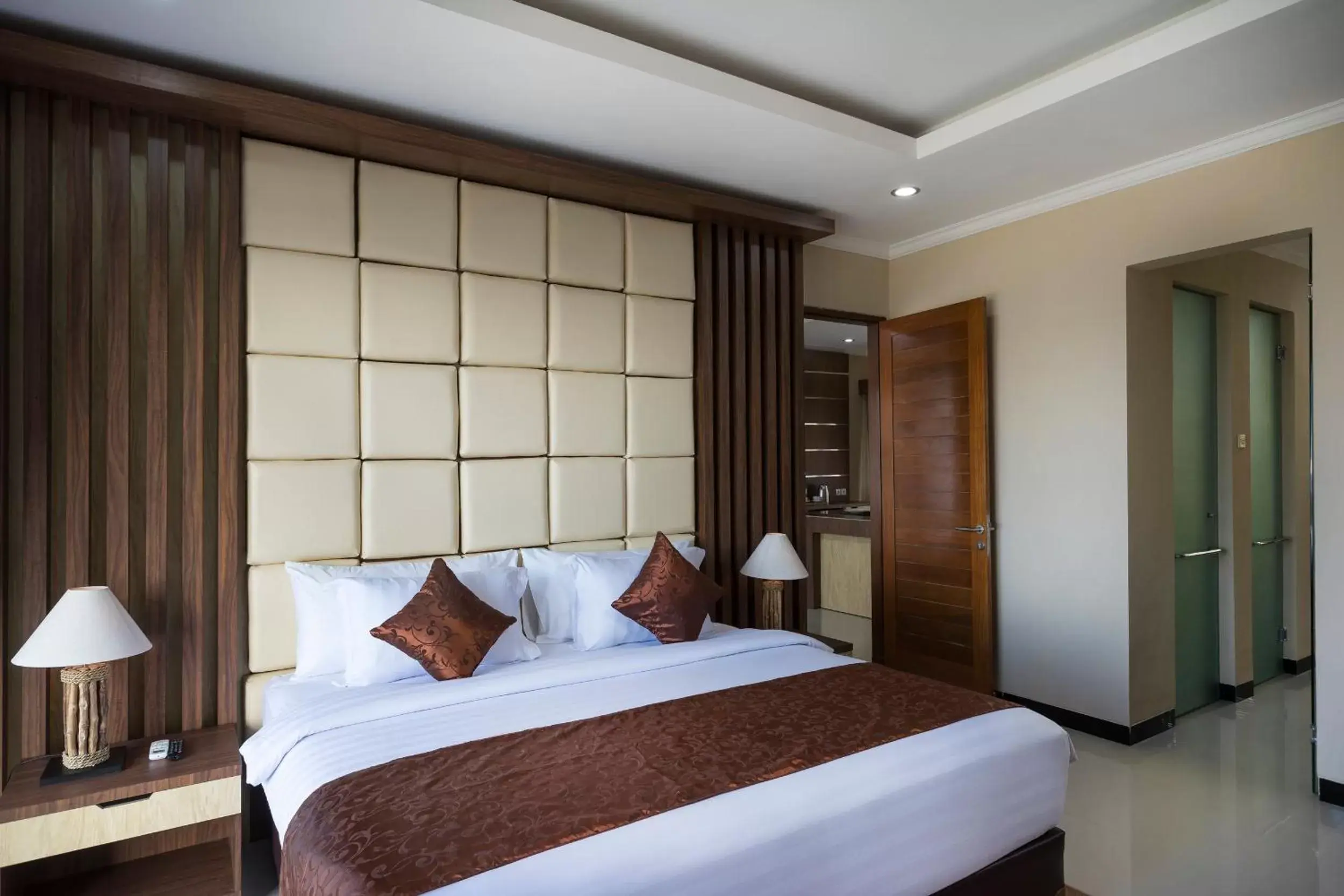 Bed in Semabu Hills Hotel Nusa Penida