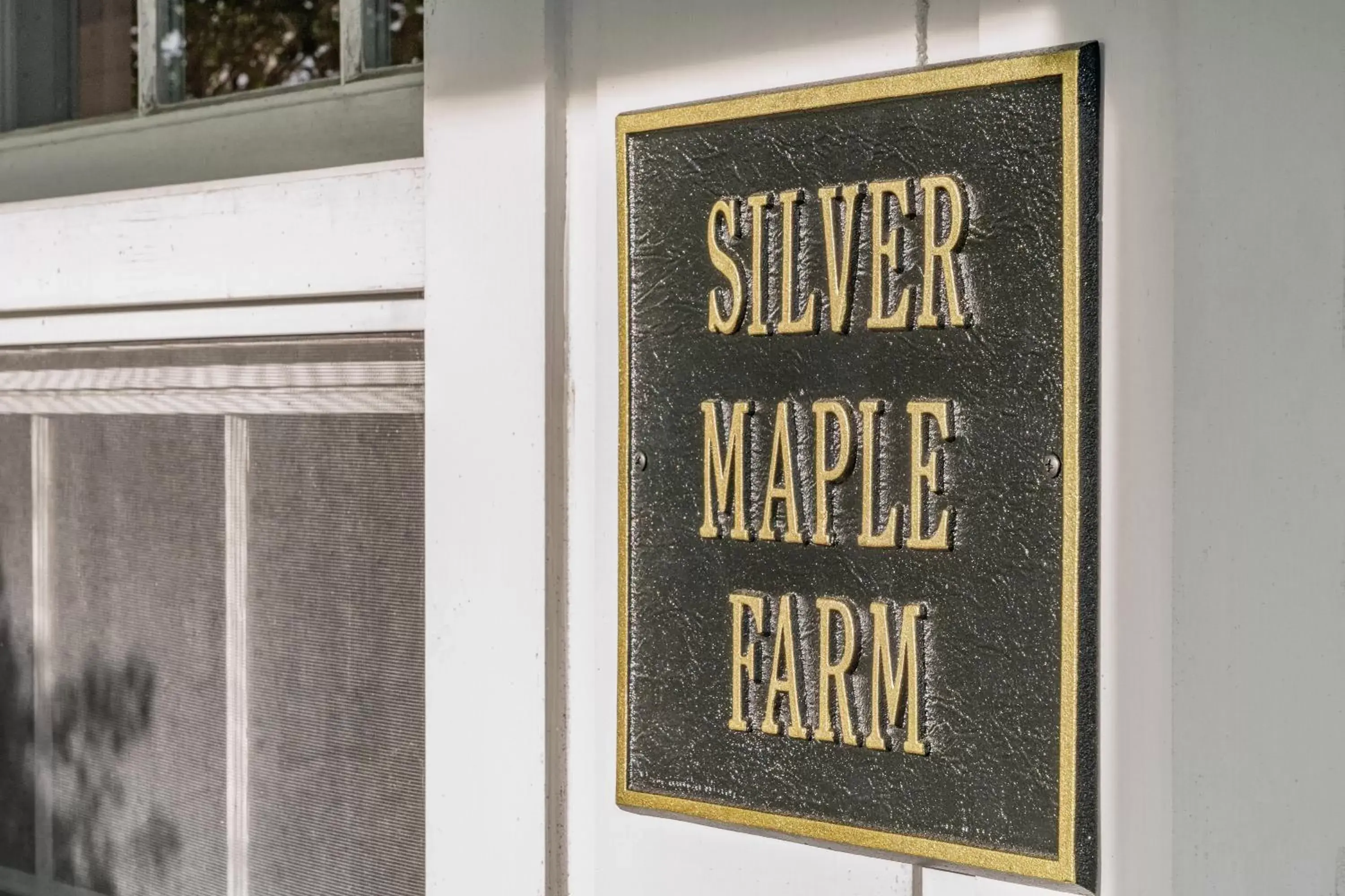 Property logo or sign in Inn at Silver Maple Farm