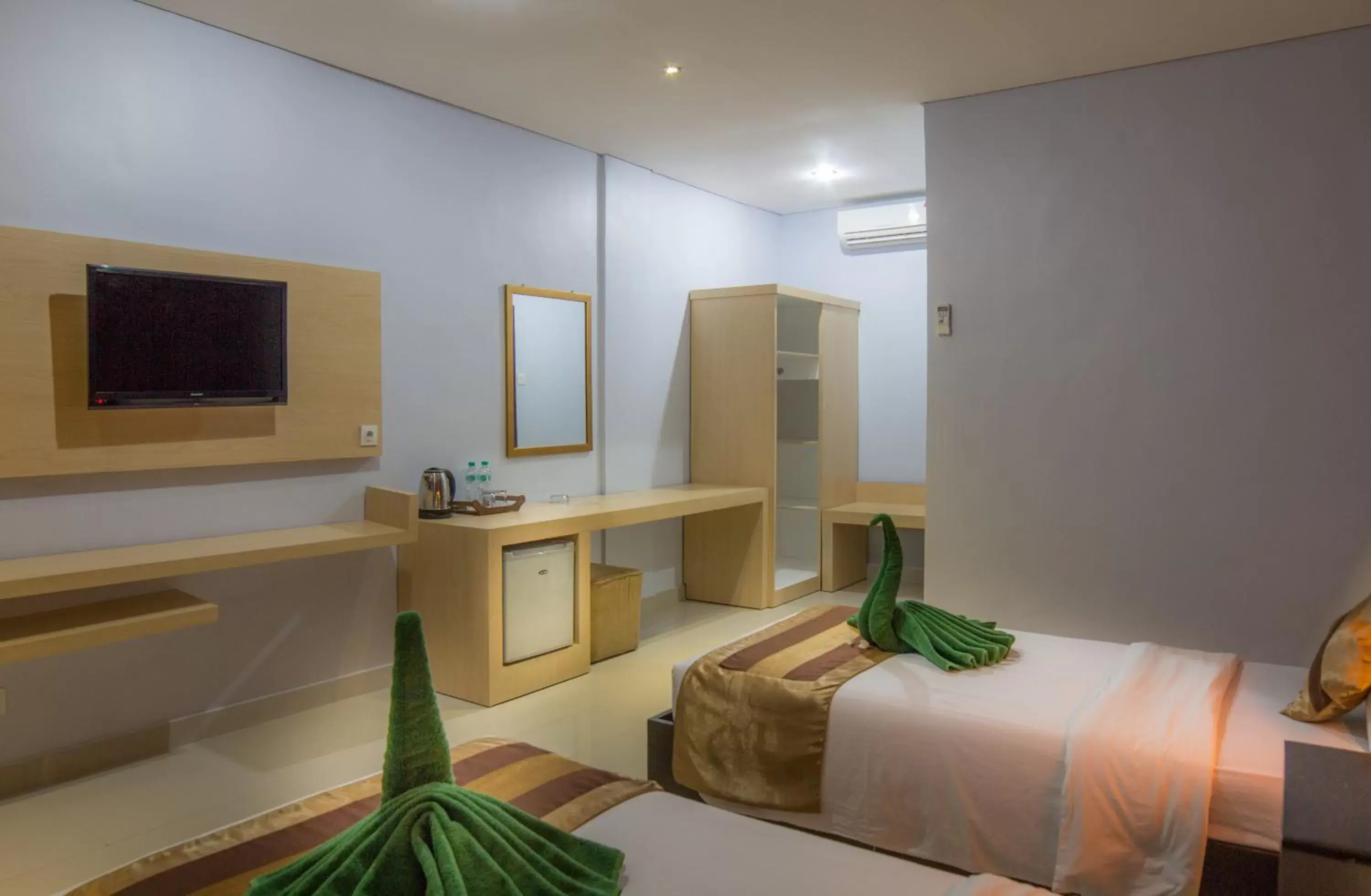 Bedroom in Bakung Beach Resort