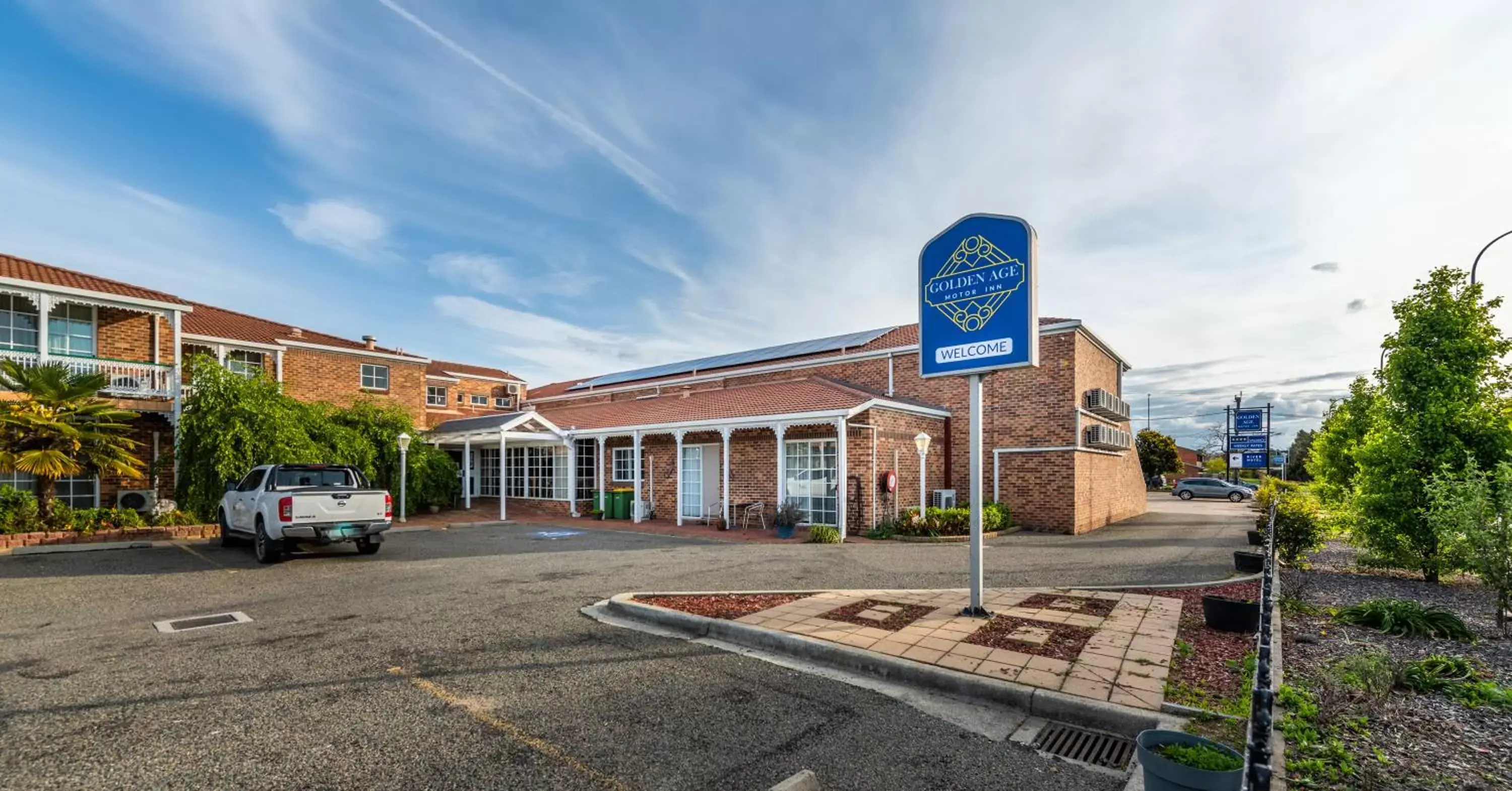 Property Building in Golden Age Motor Inn