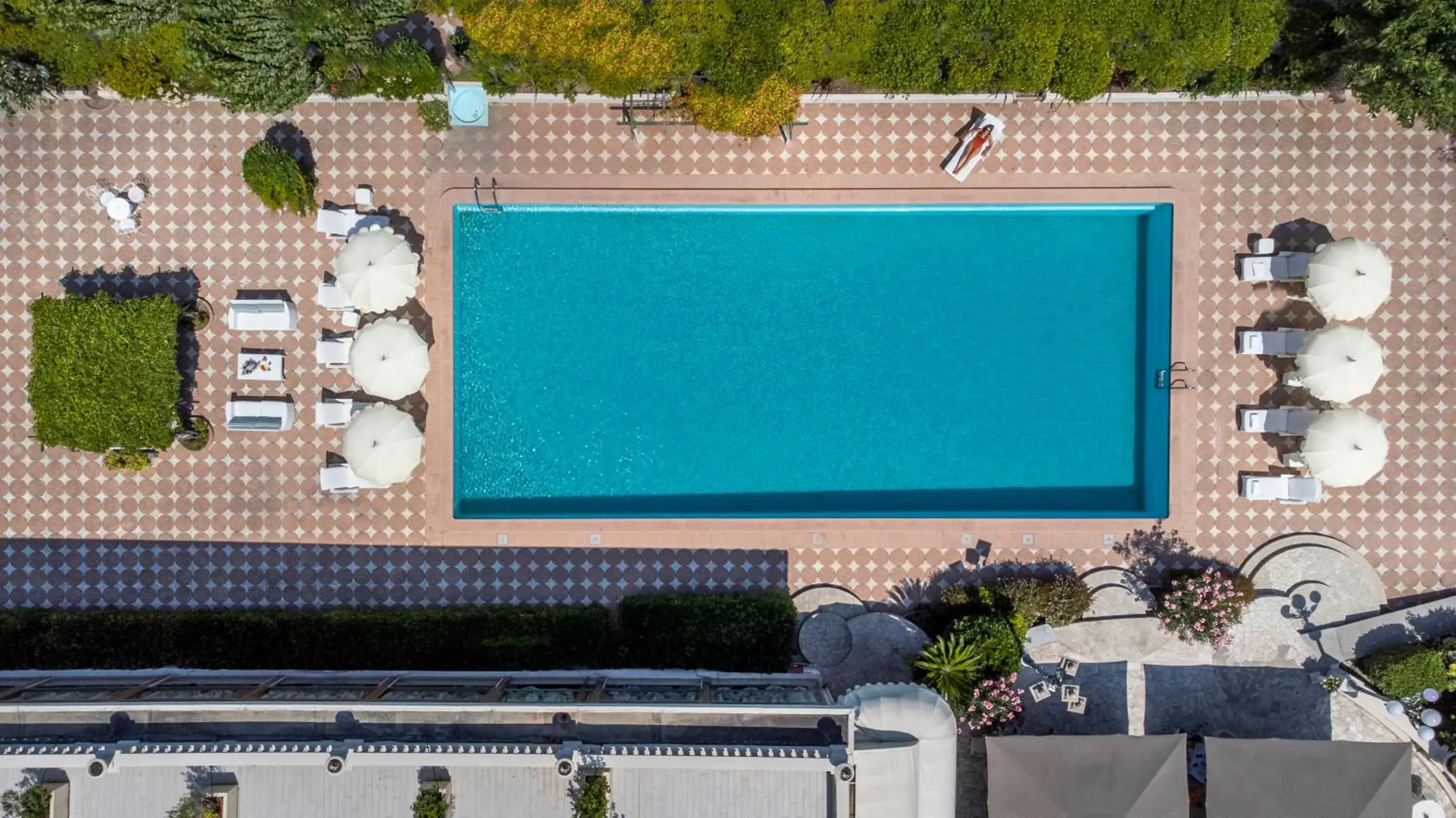 Swimming pool, Pool View in Residenza Parco Fellini