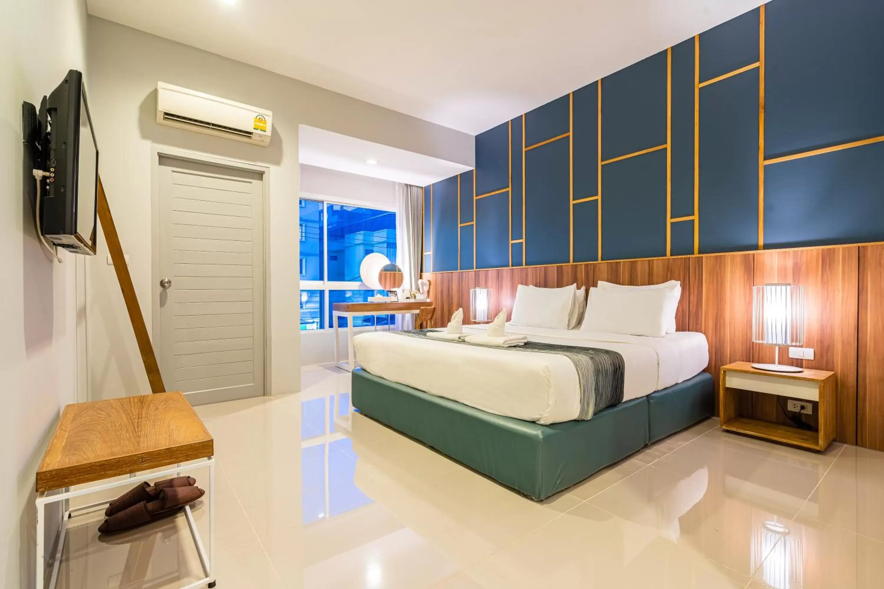 Bedroom in Hug Nimman Hotel