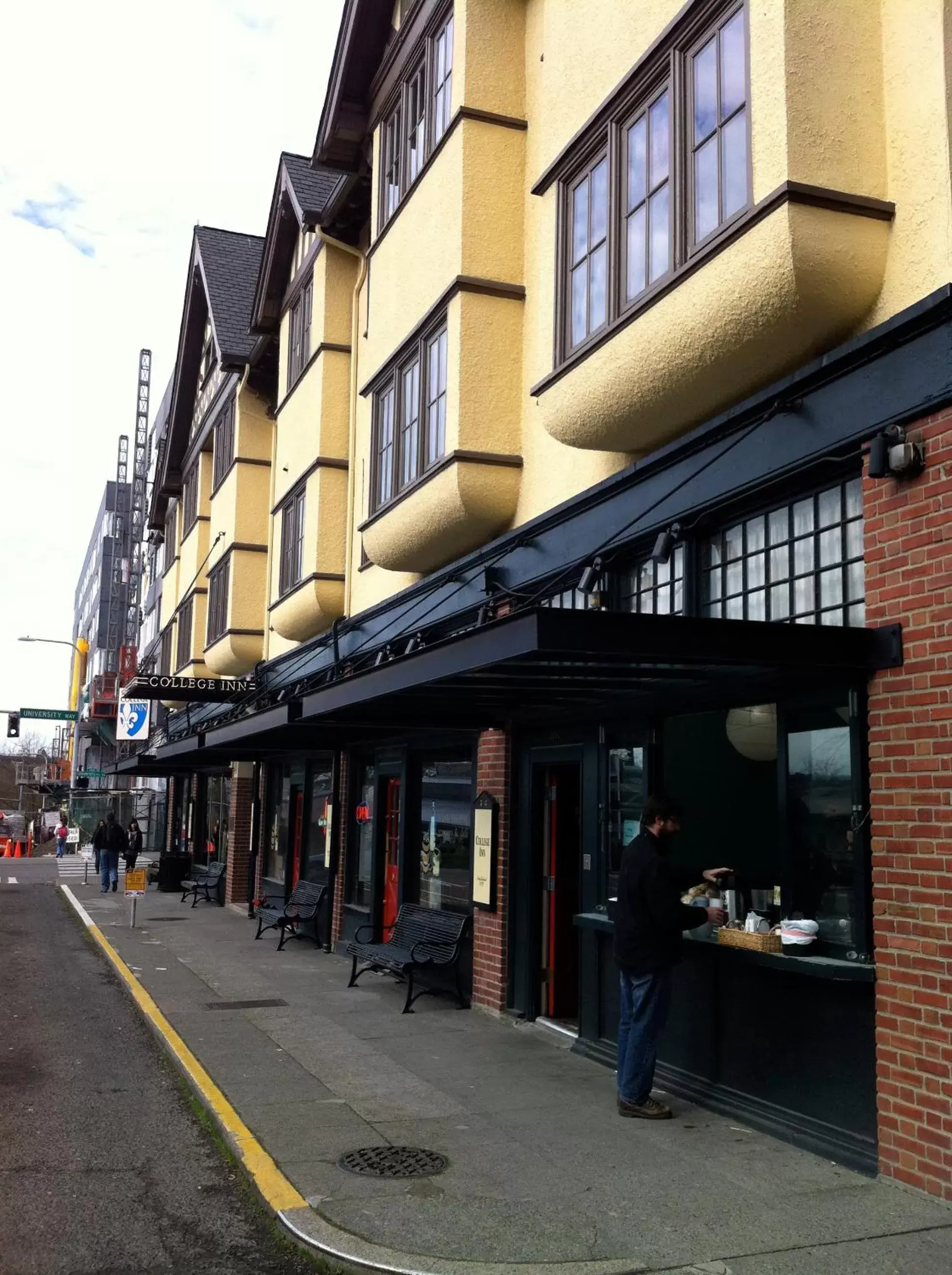 Property Building in College Inn Hotel