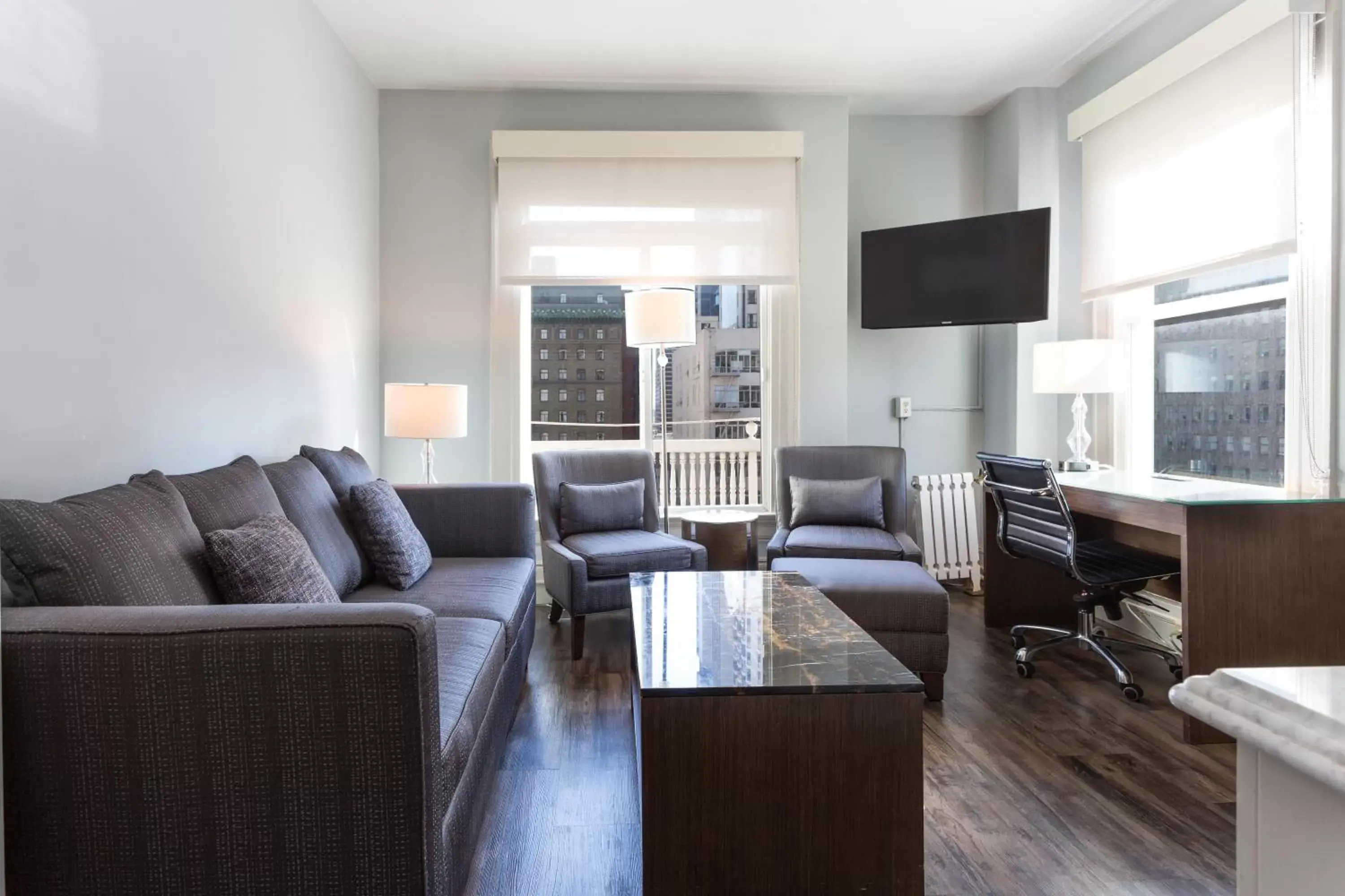 Seating area in The Cartwright Hotel, Union Square BW Premier Collection