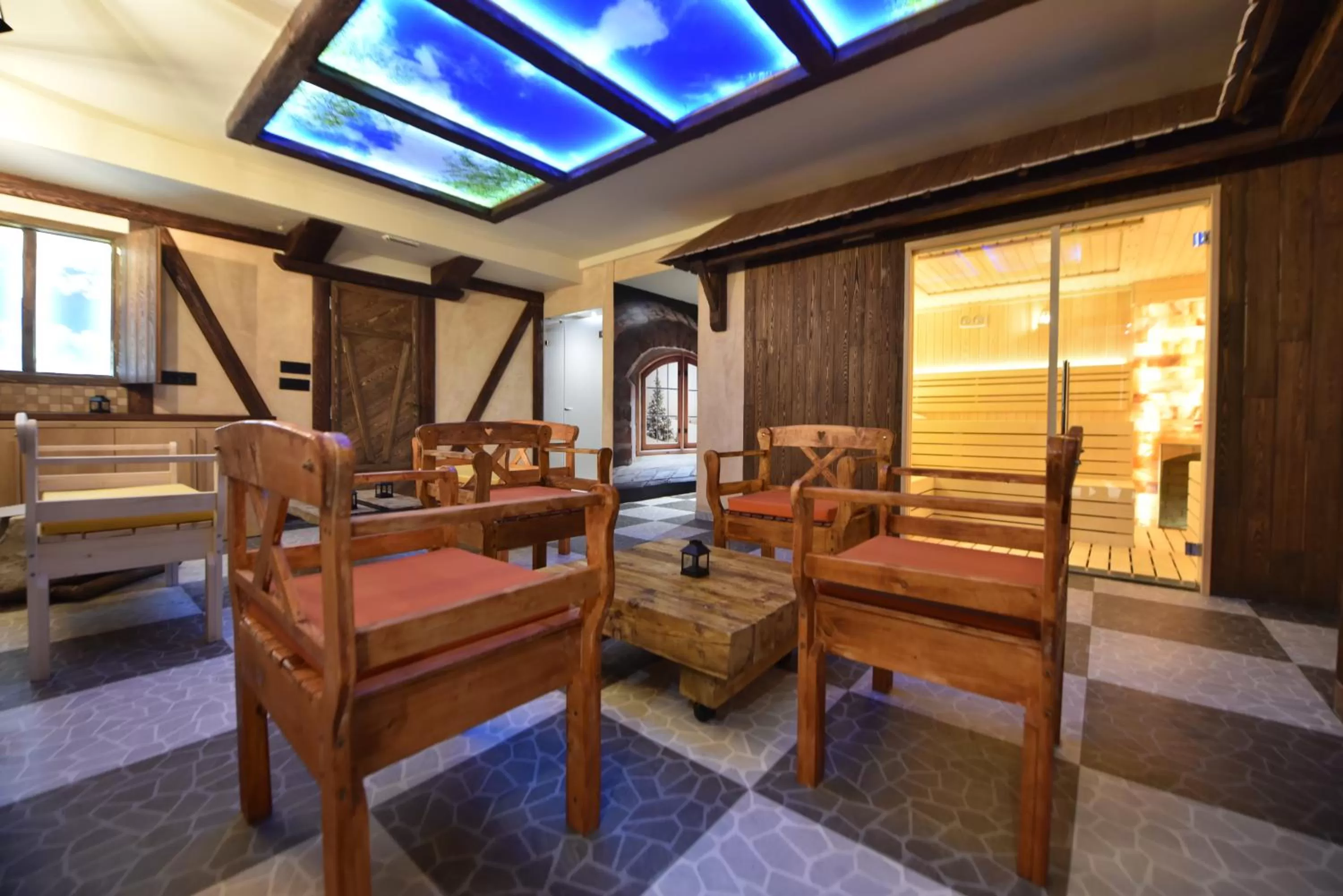 Spa and wellness centre/facilities in Hotel Passpartù Home Garni