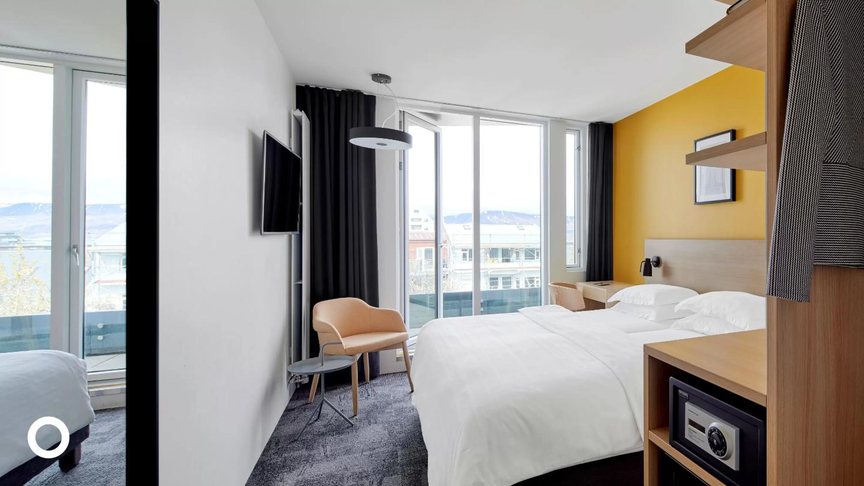 Bedroom, Bed in Center Hotels Laugavegur