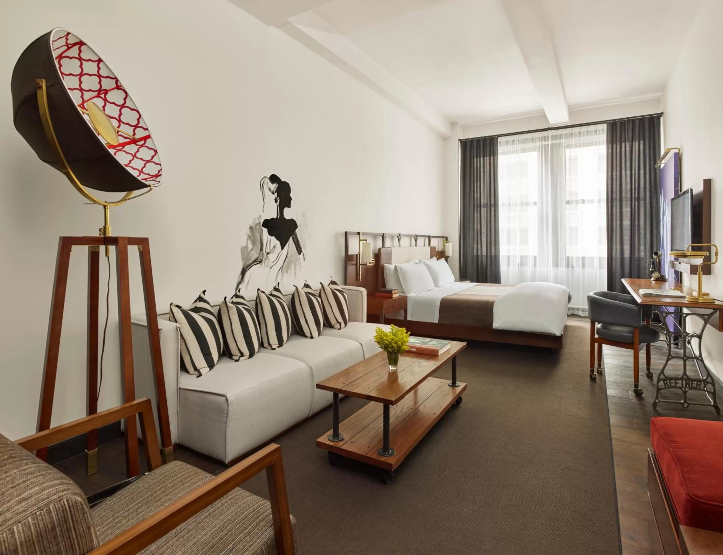 Photo of the whole room in Refinery Hotel - New York