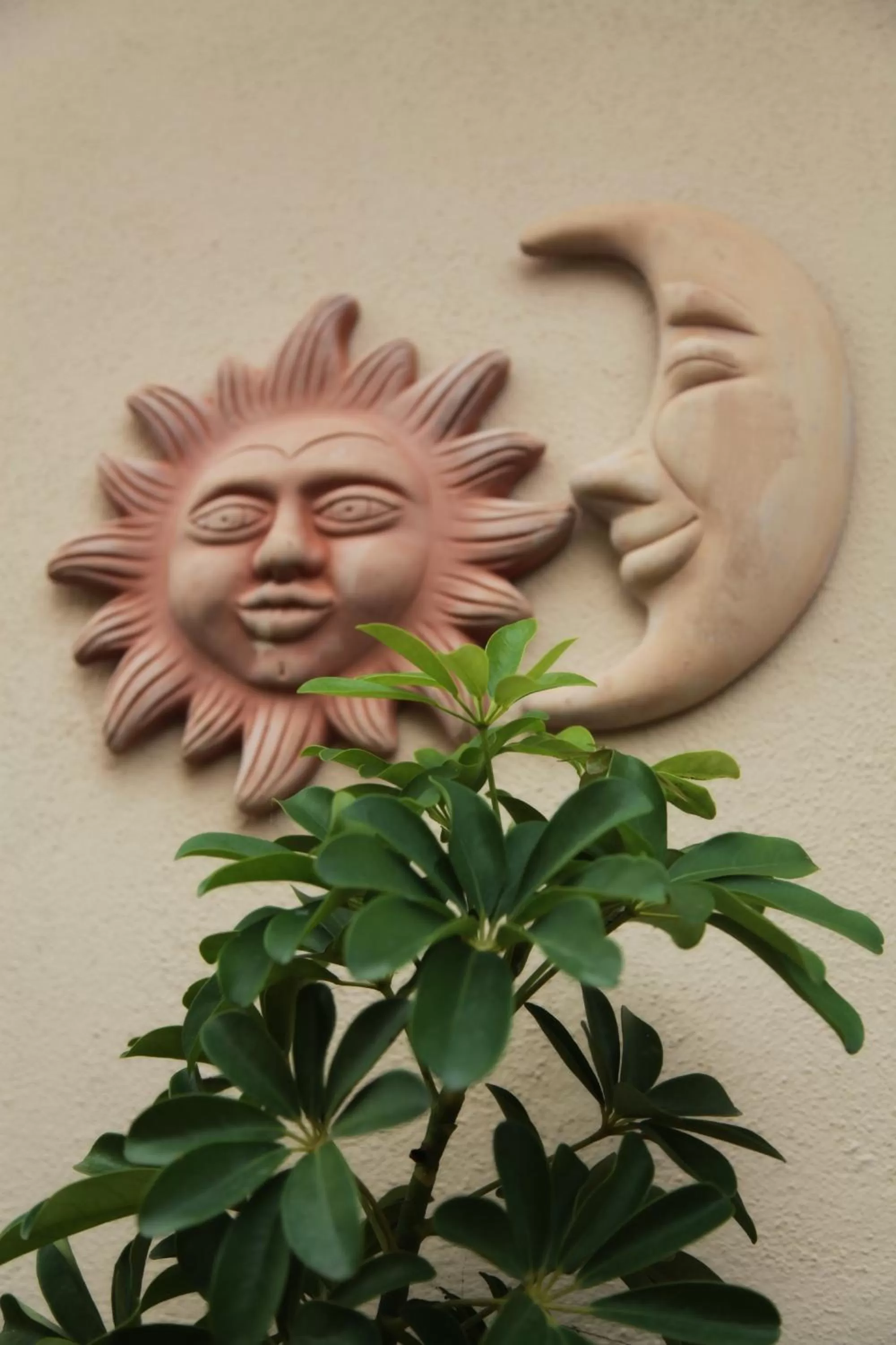 Facade/entrance in Casa del Girasole