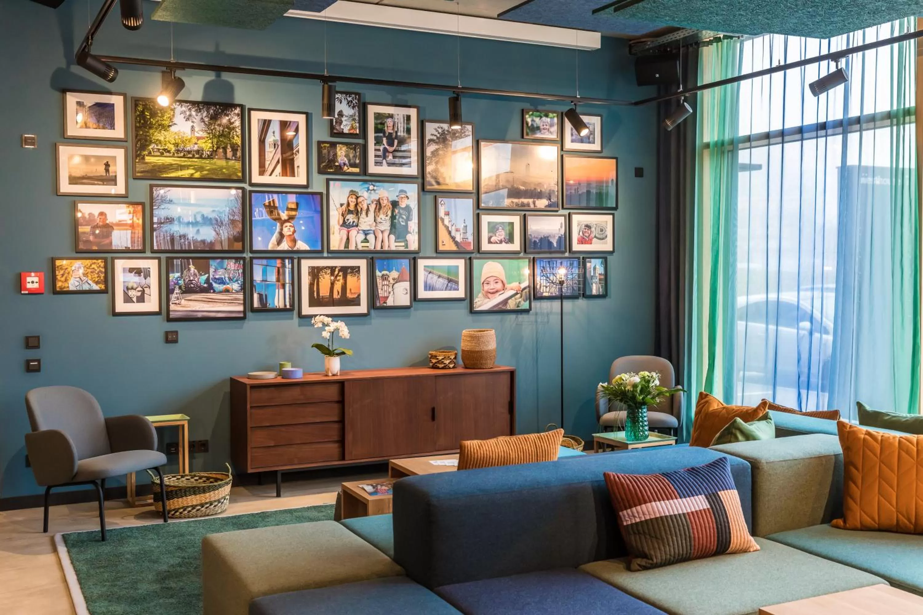 Lobby or reception in Hotel einsmehr