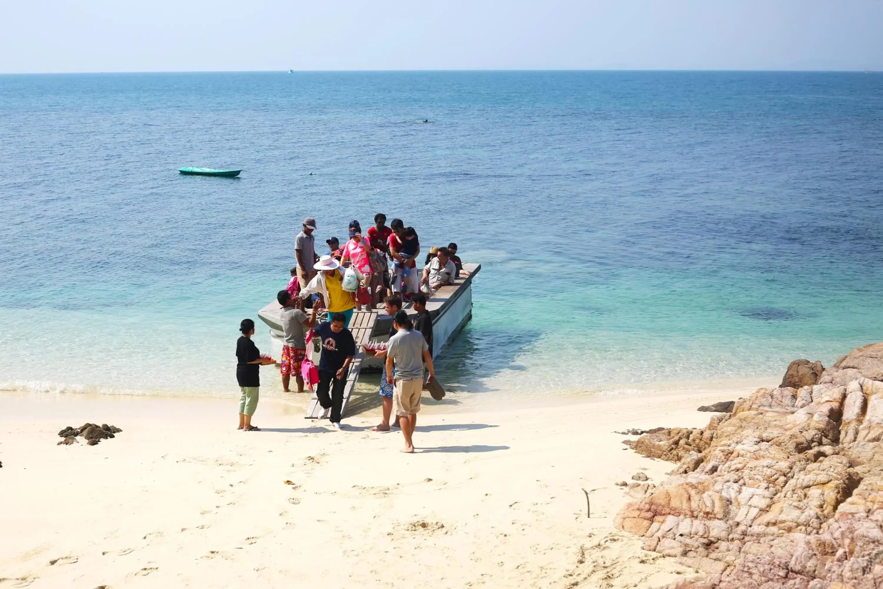 Beach in Koh Munnork Private Island