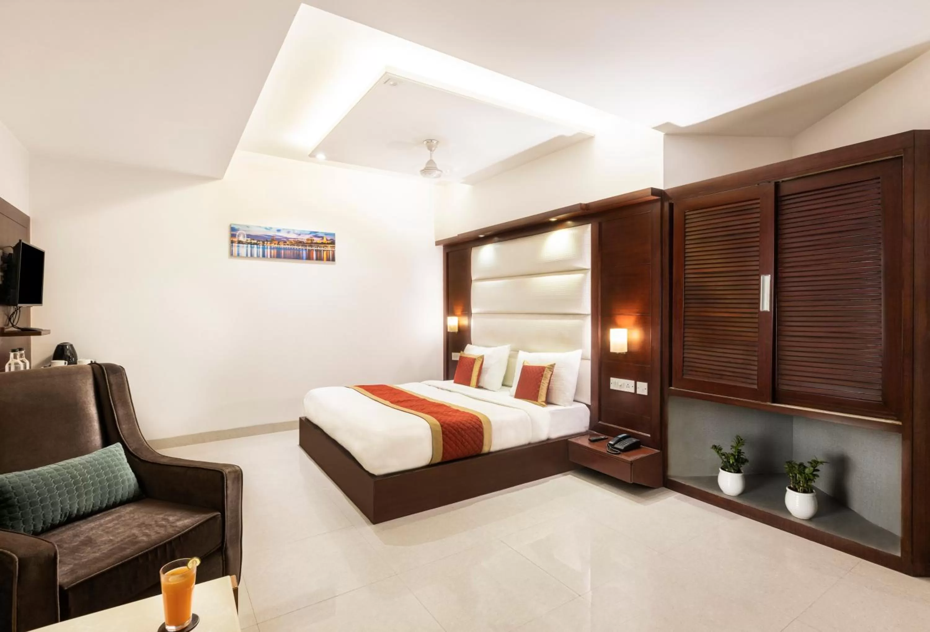 Bedroom, Bed in Hotel Star By Star Group- Near Delhi Airport