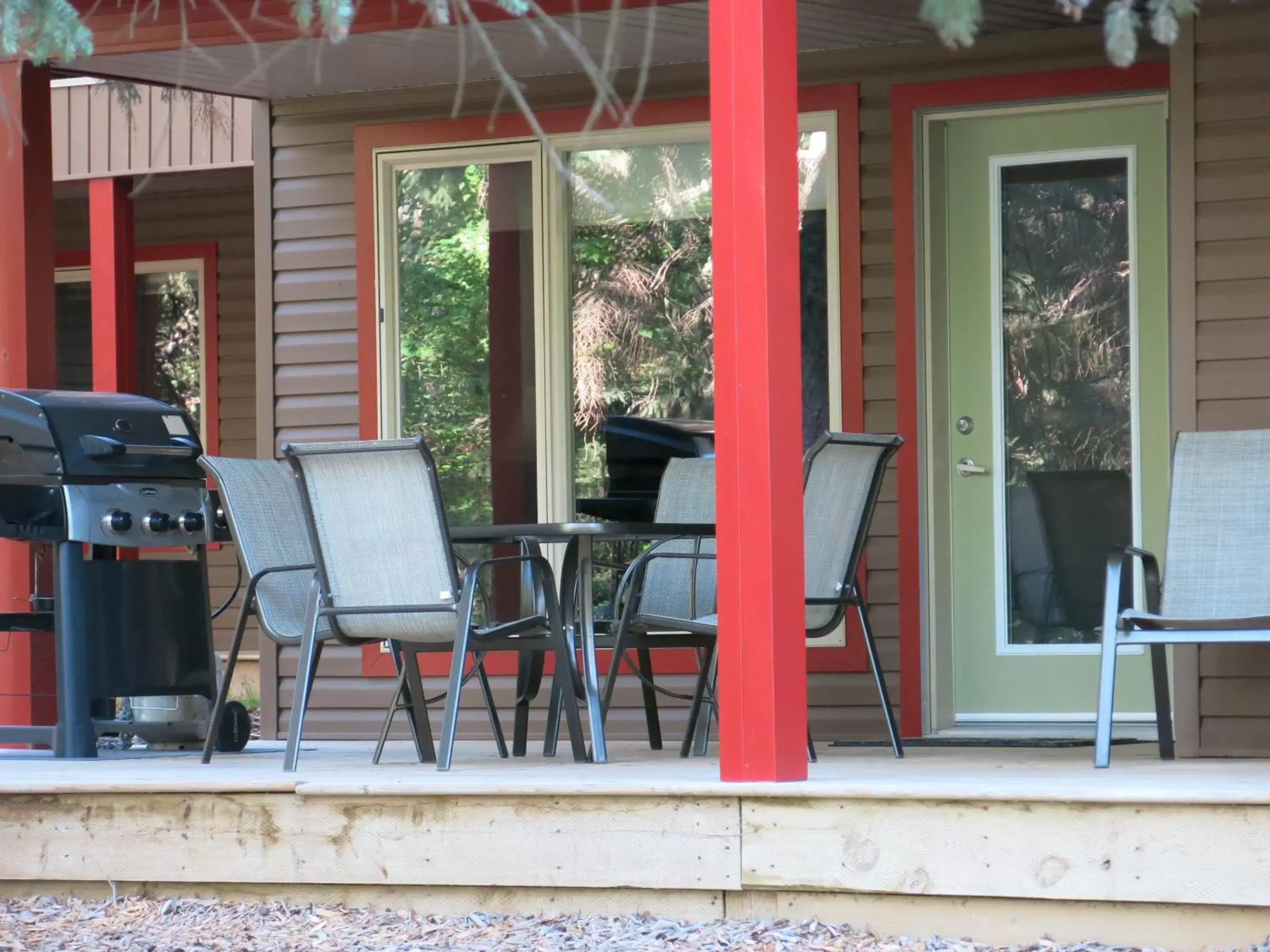 Patio in Village Creek Country Inn