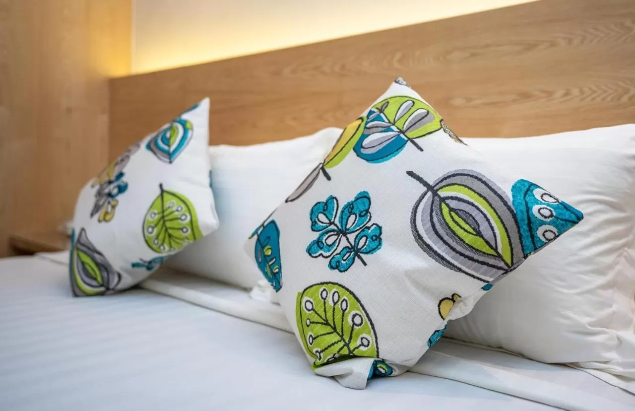 Bed in Crystal Crown Hotel JB