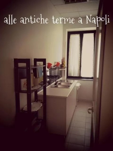 Kitchen or kitchenette in Alle Antiche Terme