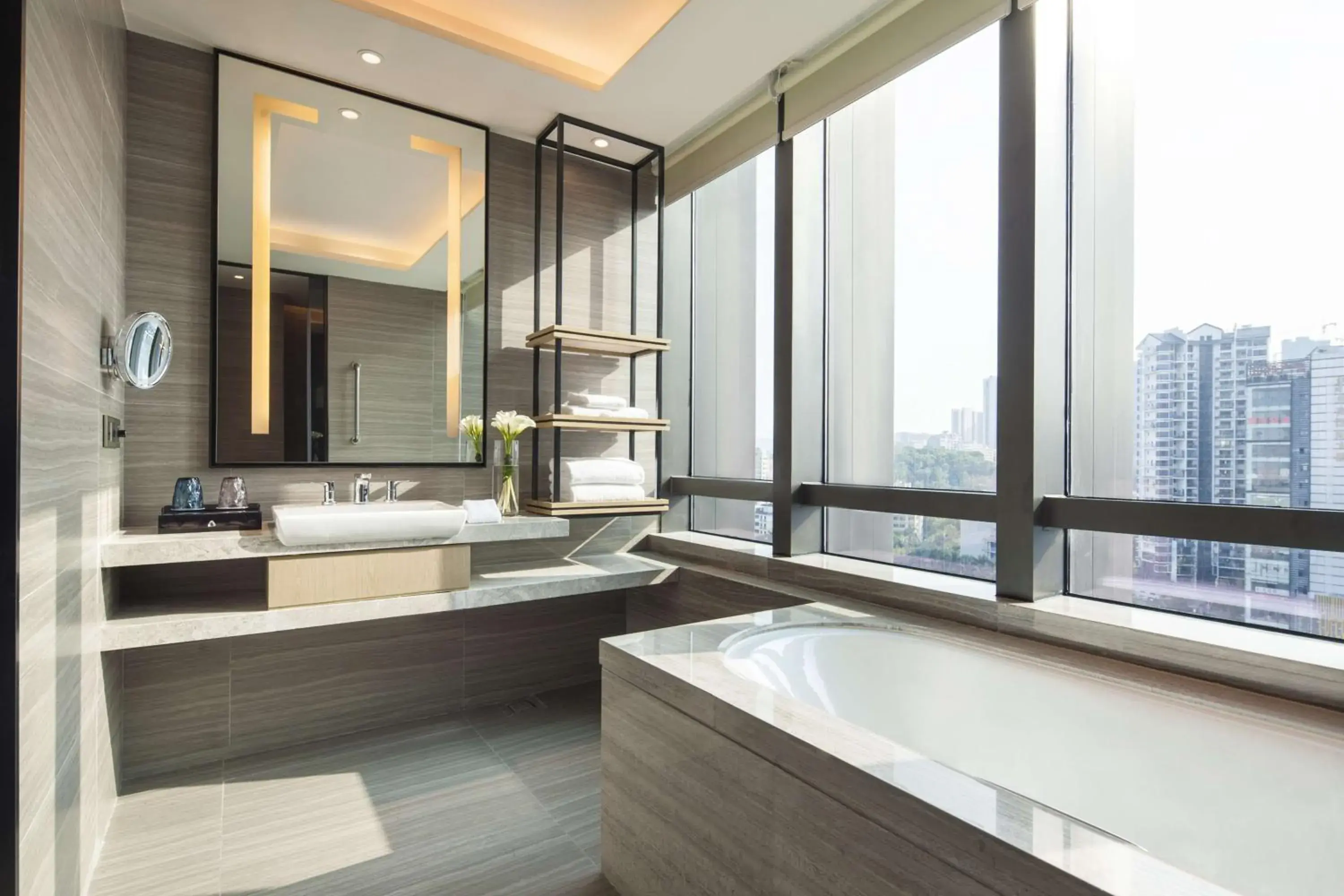 Bathroom in DoubleTree By Hilton Shenzhen Longhua