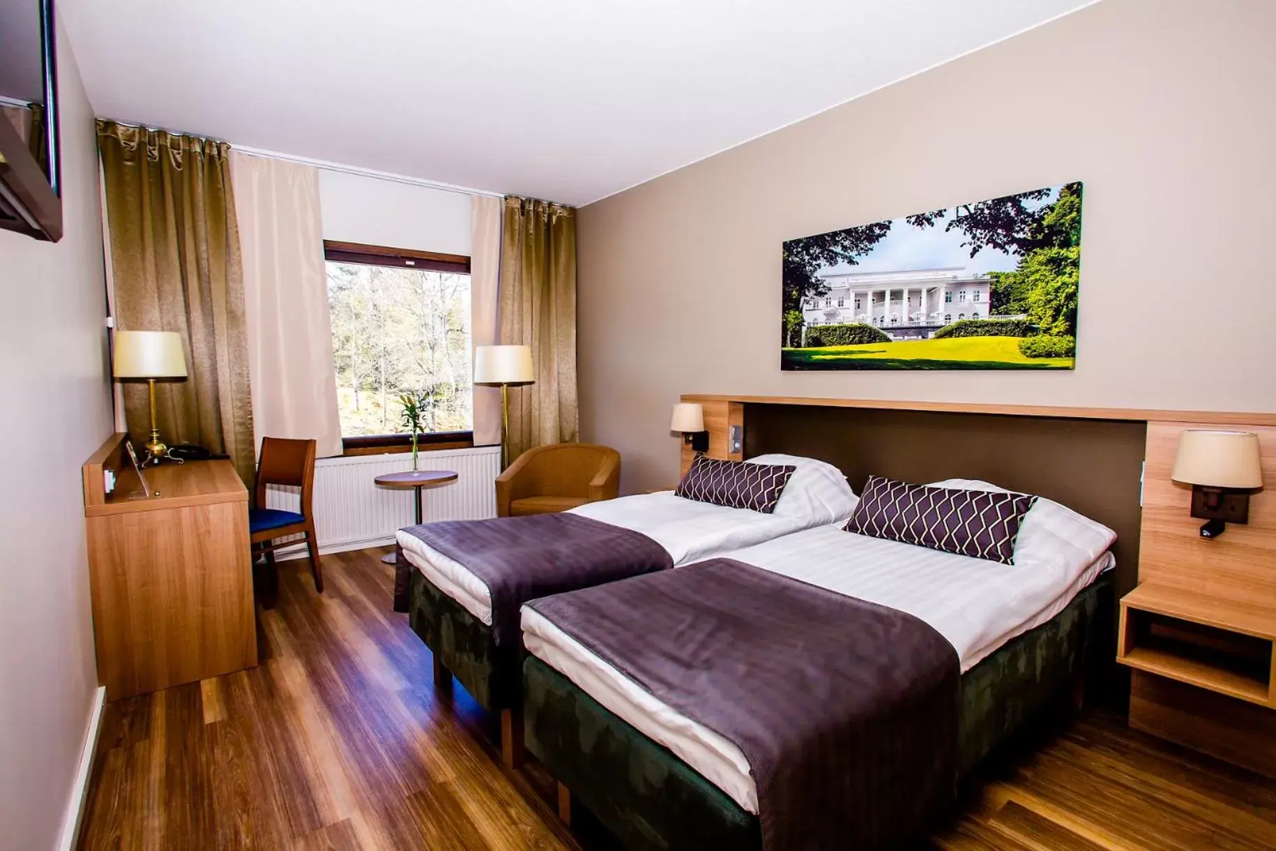 Bedroom, Bed in Hotel Haikko Manor & Spa