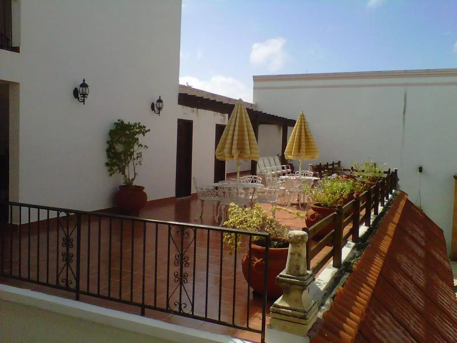 Balcony/Terrace in Hotel Zaci
