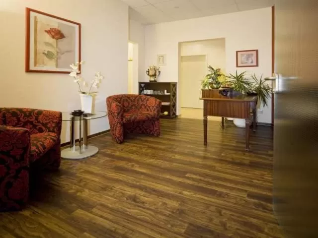 Seating area in Hotel Aselager Mühle