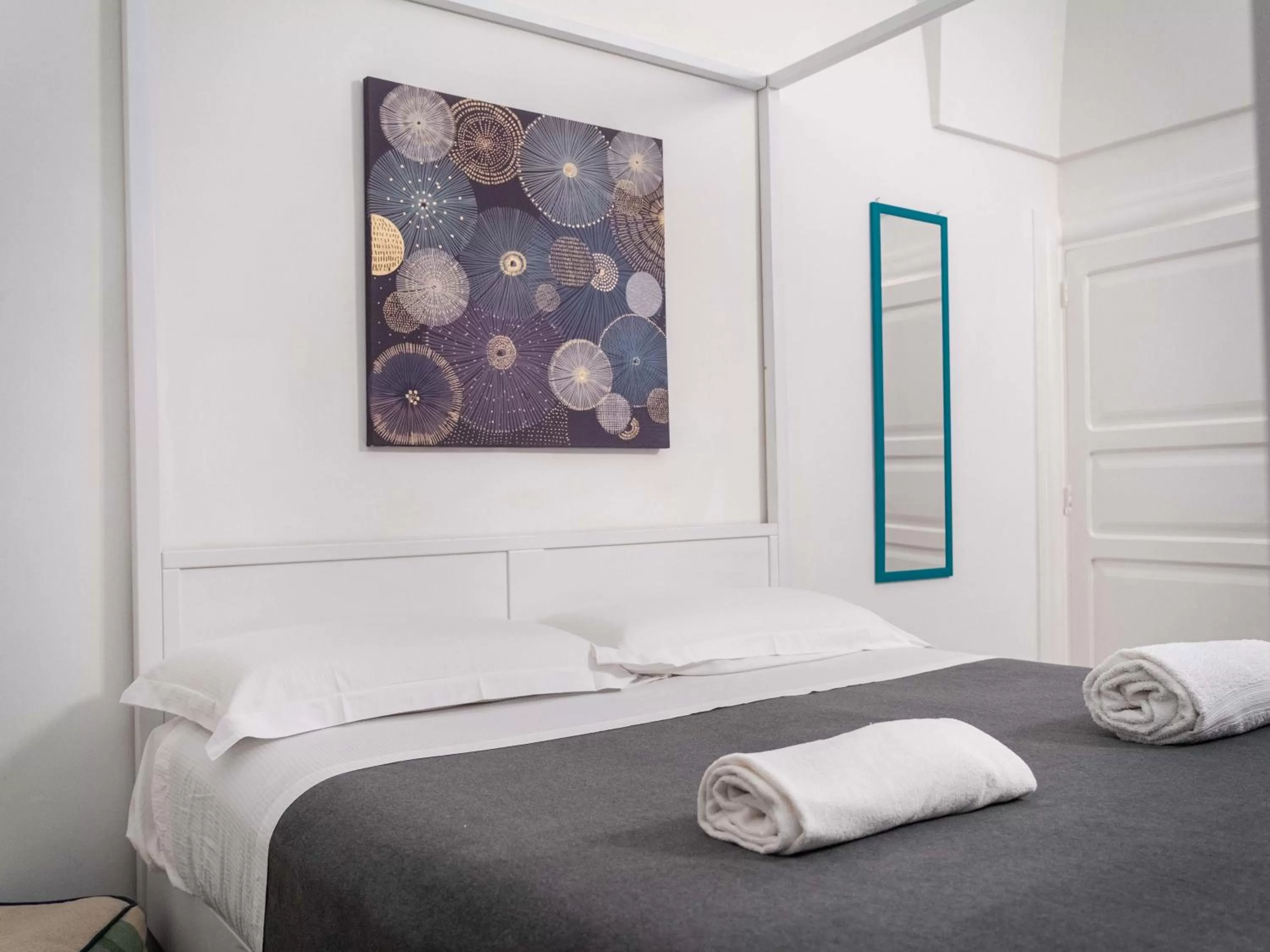 Bed in Dama Bianca Boutique Hotel Ostuni