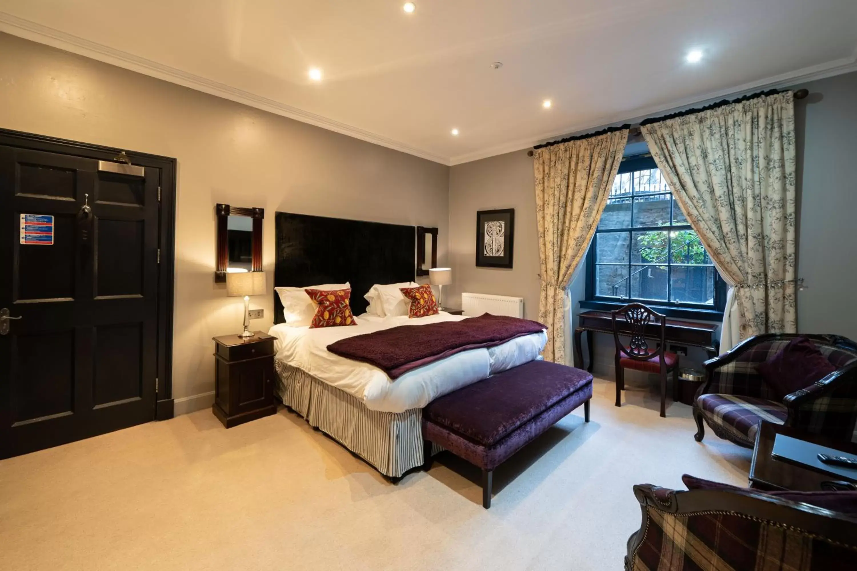 Bedroom in No. 11 Boutique Hotel & Brasserie