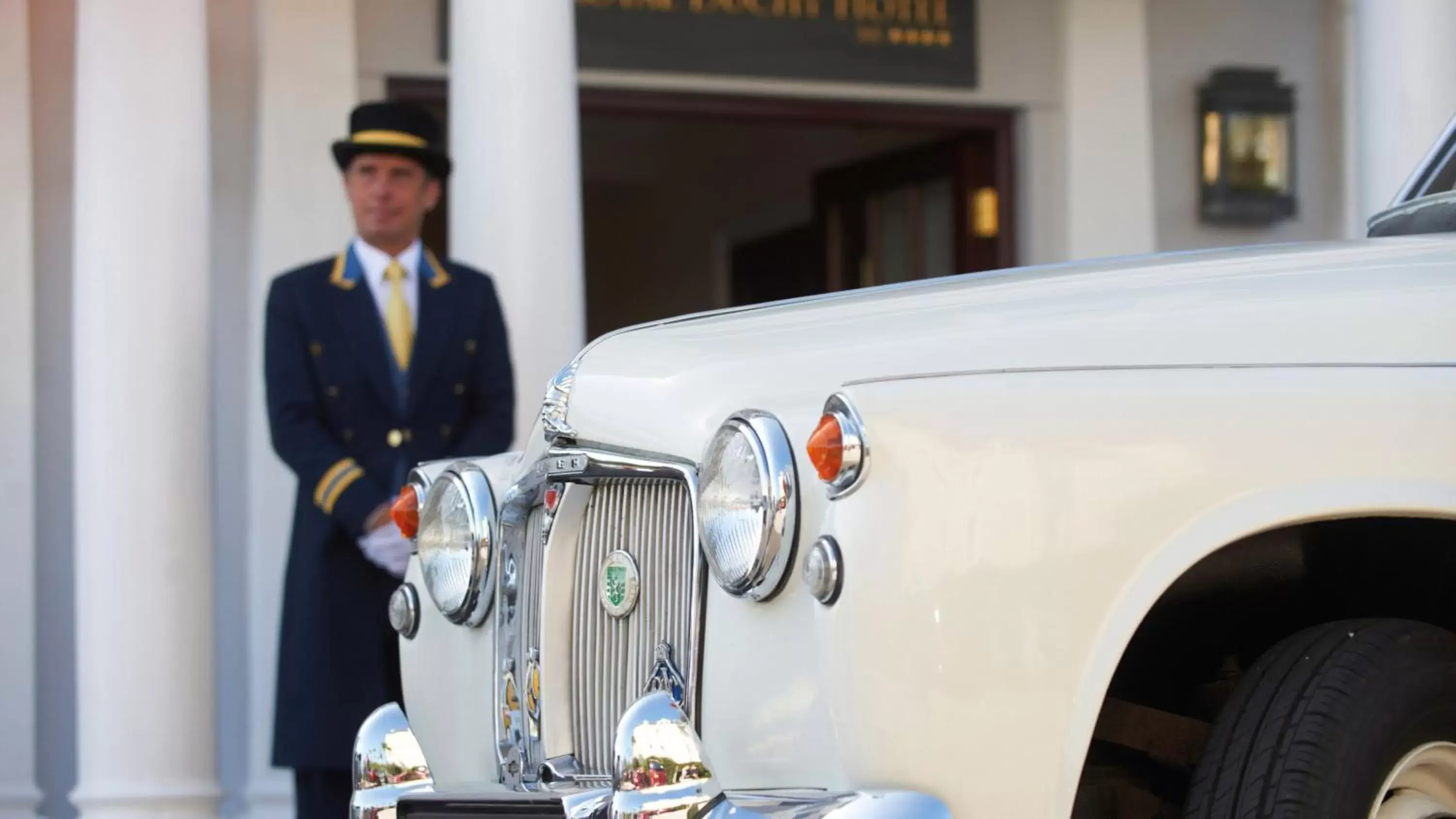 Facade/entrance, Staff in The Royal Duchy Hotel