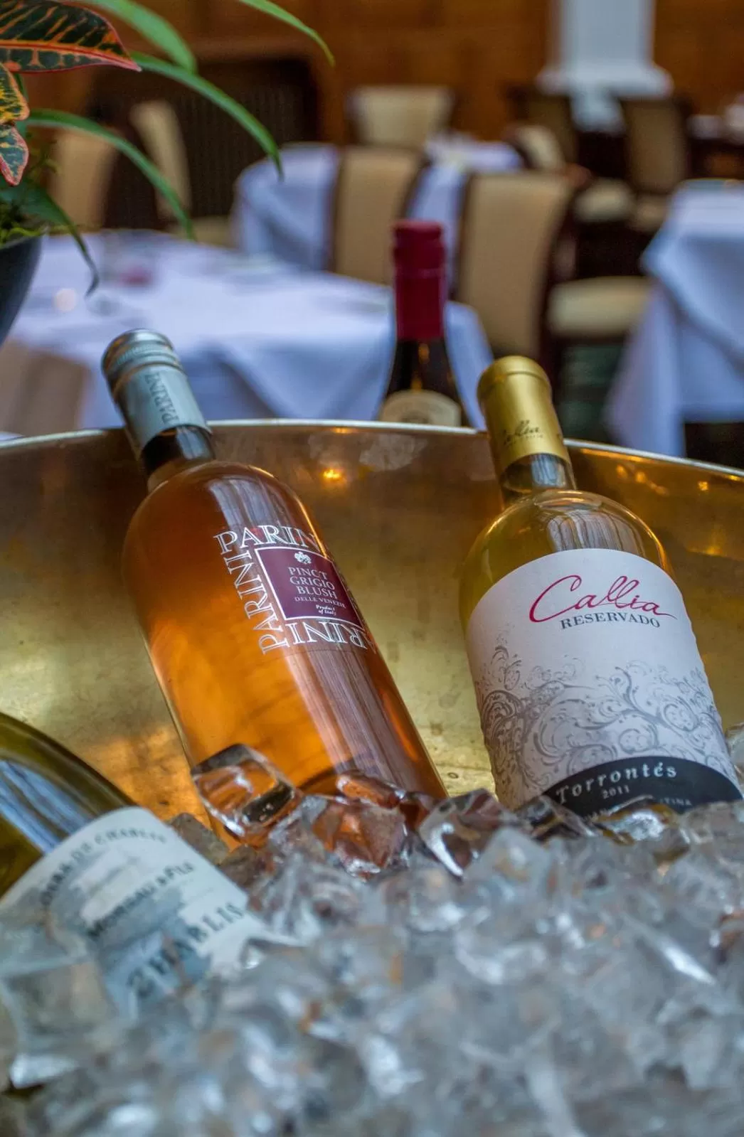 Alcoholic drinks in Old Swan Hotel