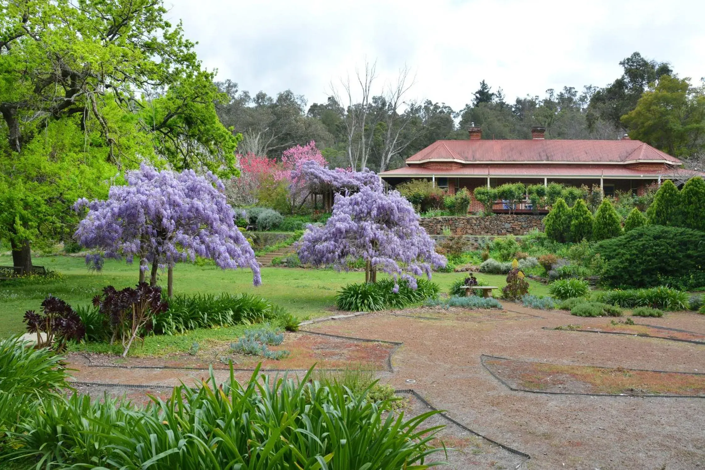 Garden in Ford House Retreat