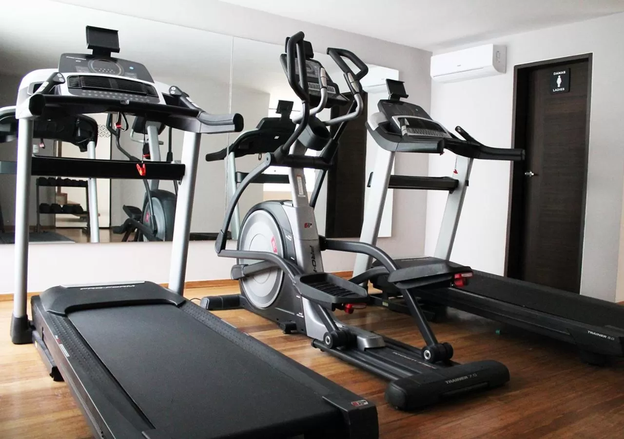 Fitness centre/facilities in Gran Hotel Concordia San Luis Potosi