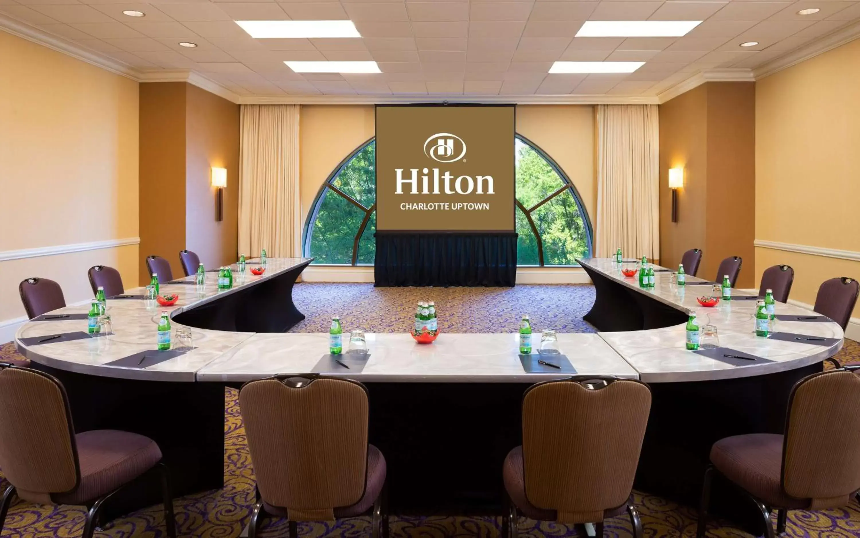 Meeting/conference room in Hilton Charlotte Uptown