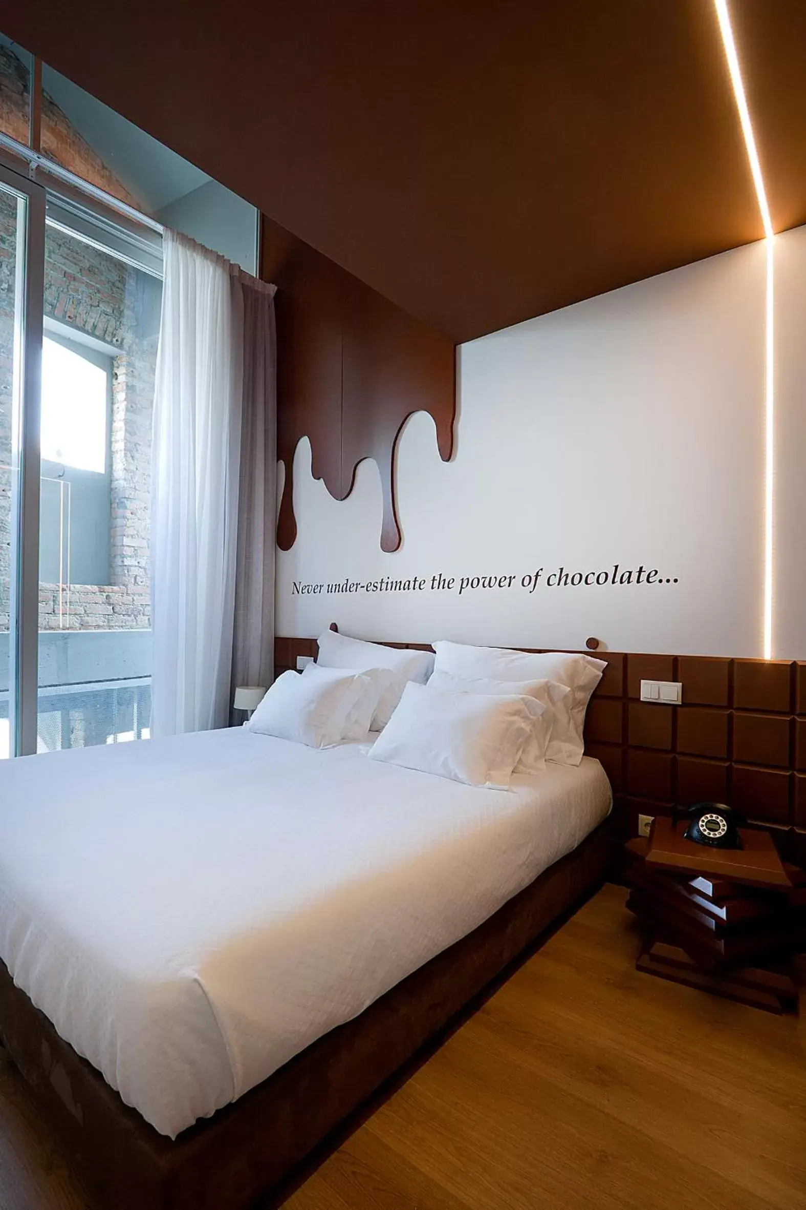 Bed in Hotel Fabrica do Chocolate