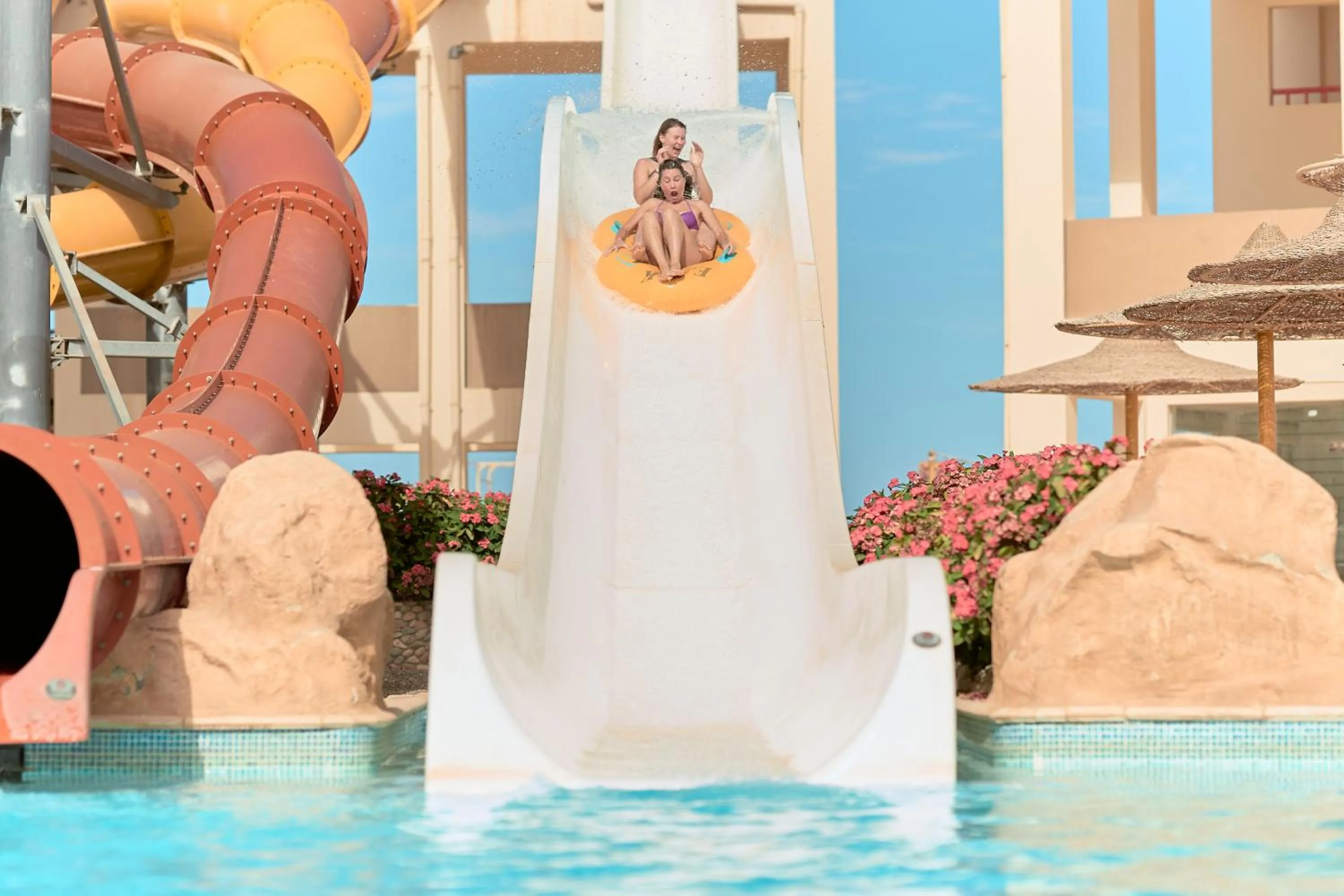 Aqua park in El Karma Beach Resort & Aqua Park - Hurghada