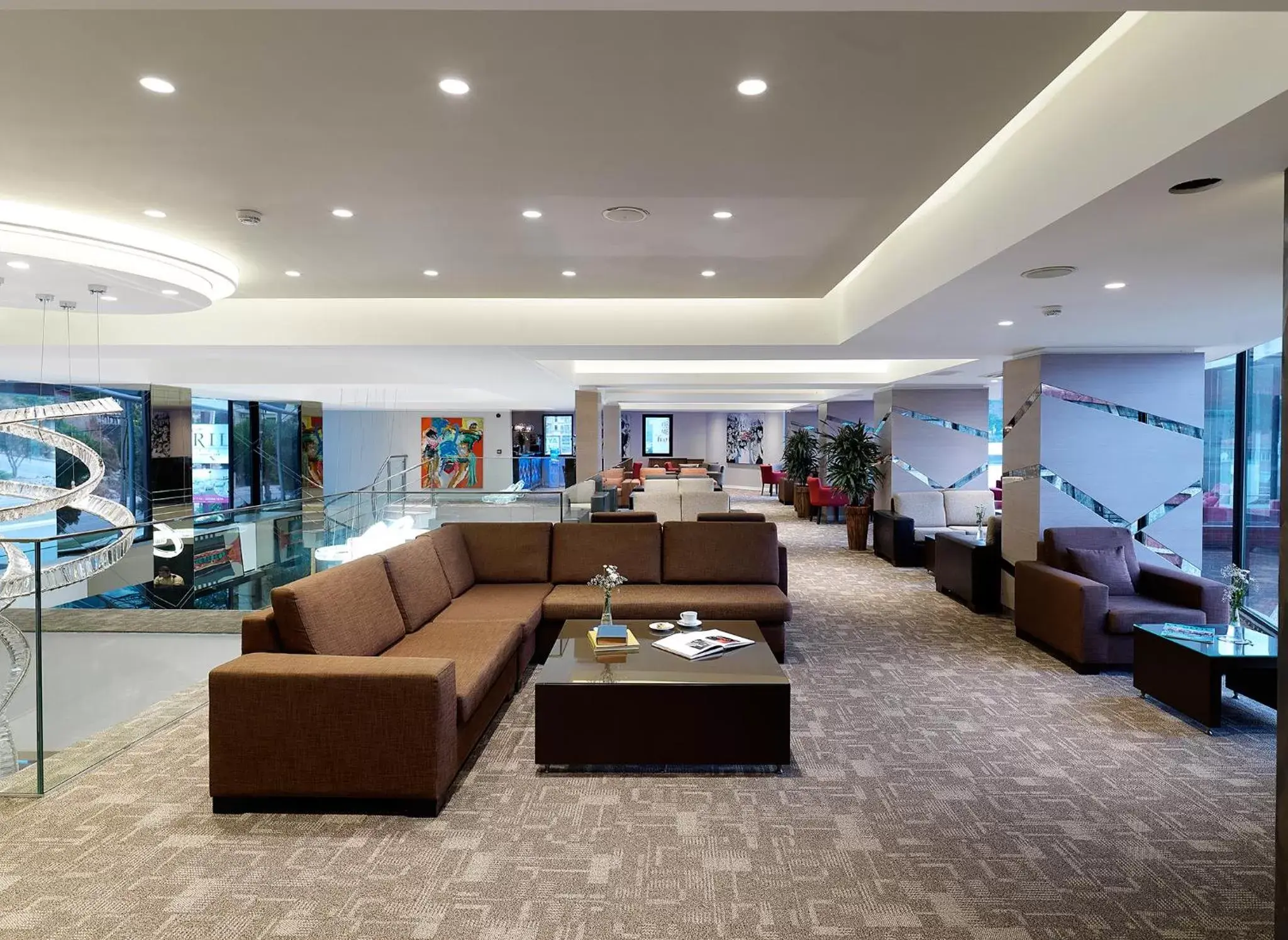 Lobby or reception, Lounge/Bar in Pırıl Hotel Thermal&Beauty SPA