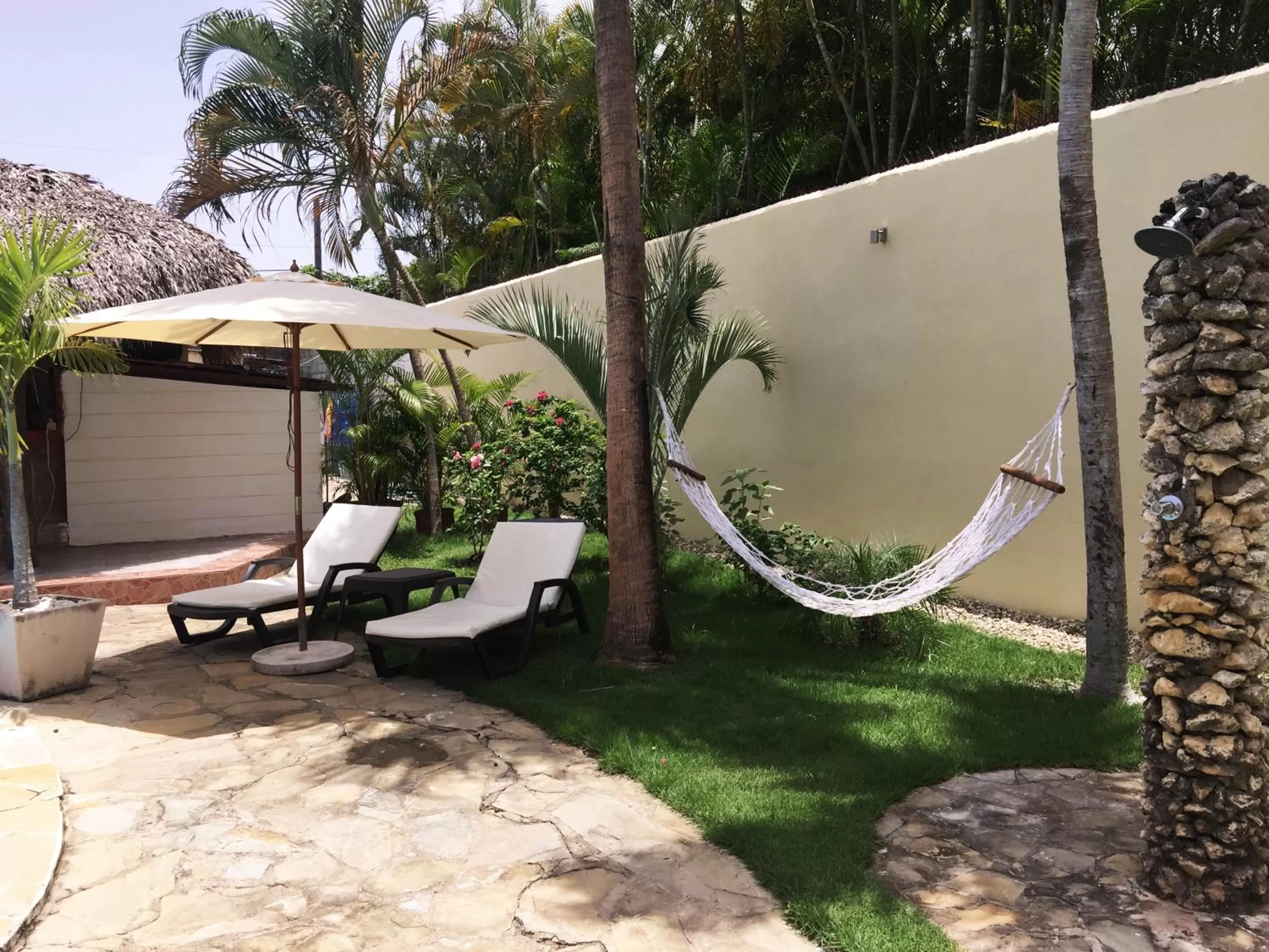 Garden view in Hotel Voramar