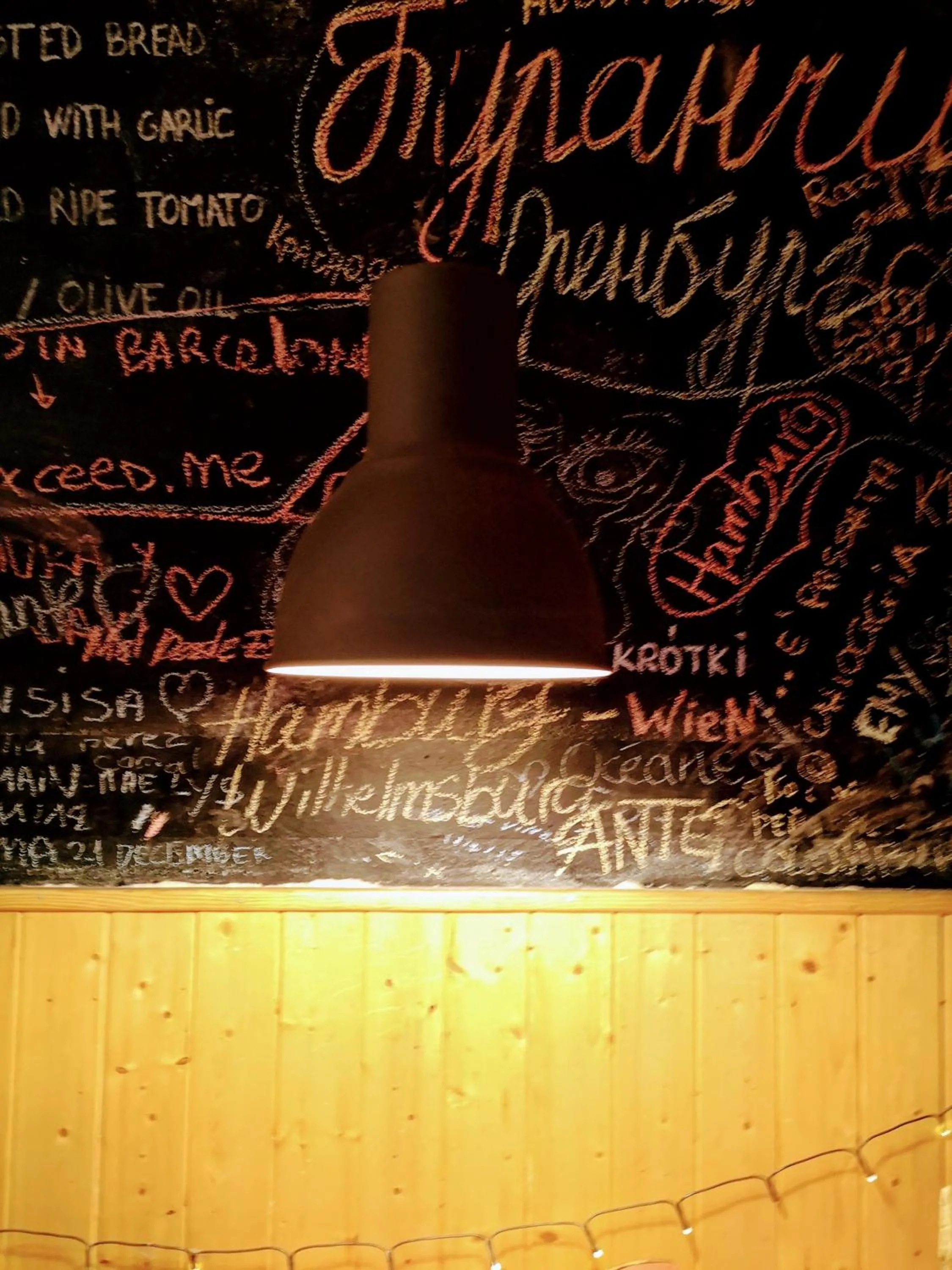 Communal kitchen in Buba House