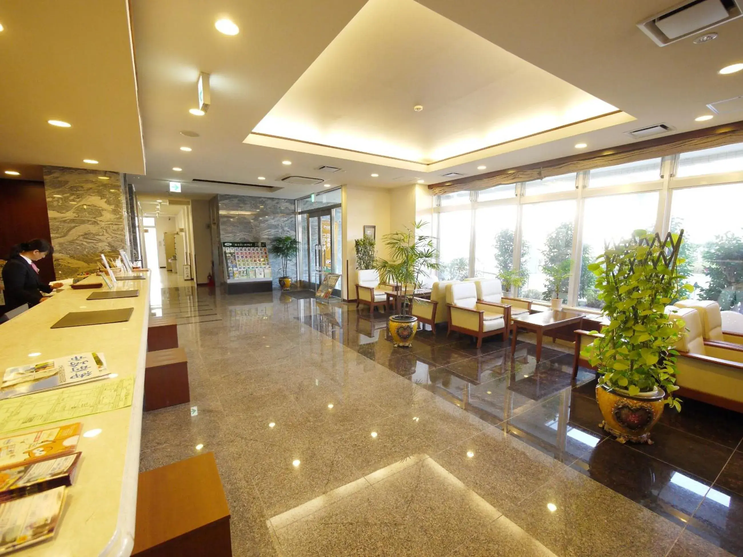 Lobby or reception, Lobby/Reception in Hotel Route-Inn Omaezaki