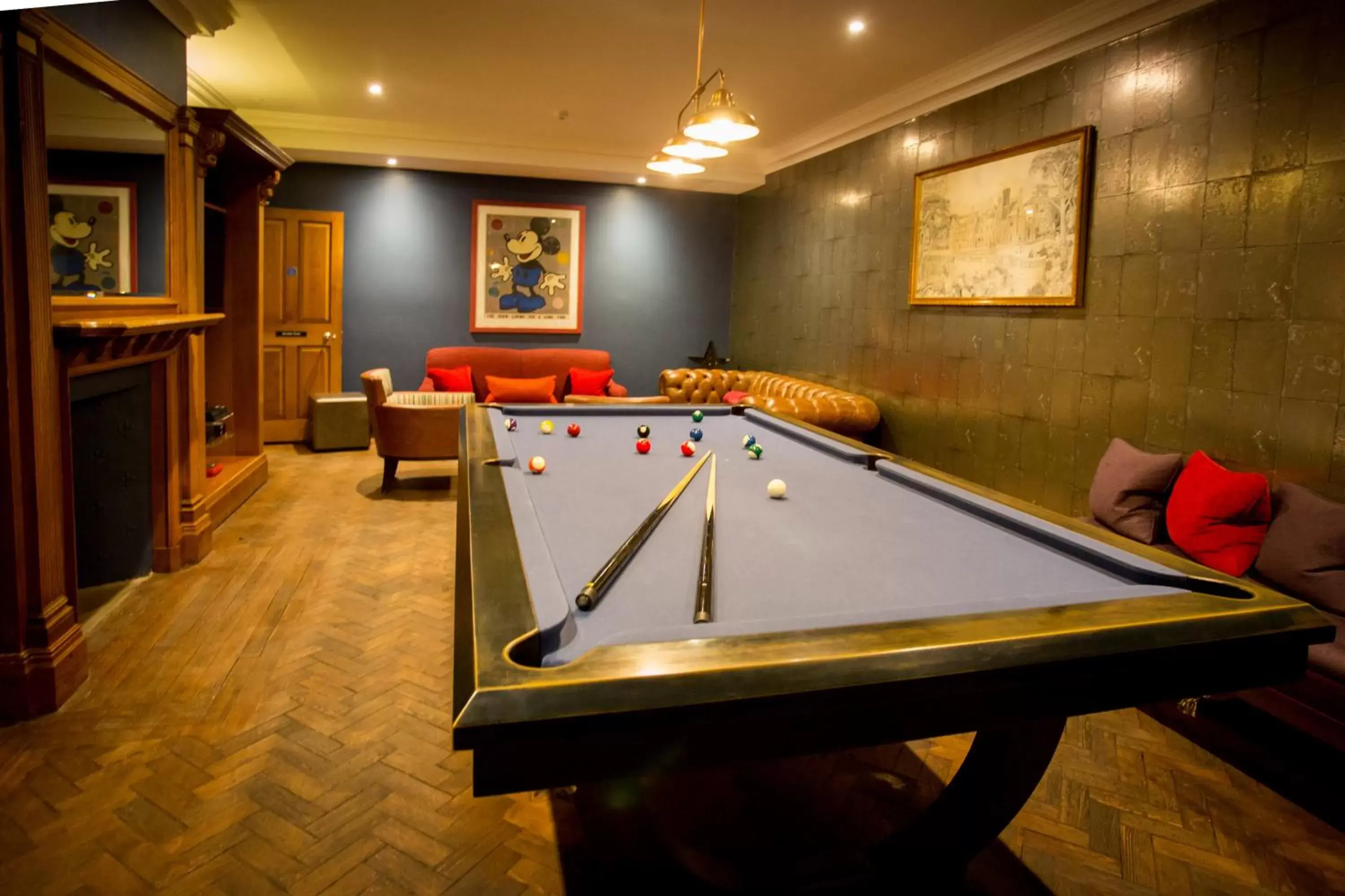 Communal lounge/ TV room, Billiards in The Wood Norton