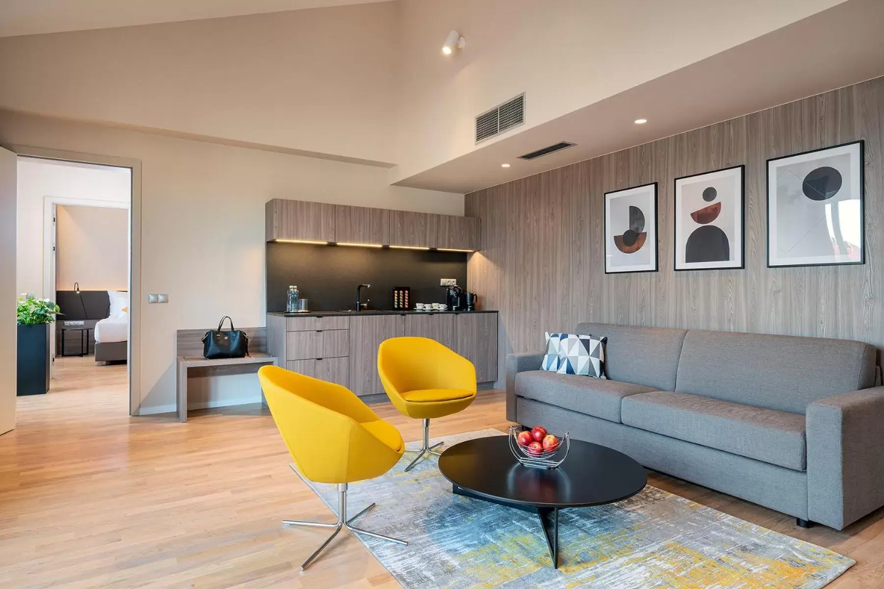 Living room in Hotel CUBE Prague Living room in Hotel CUBE Prague