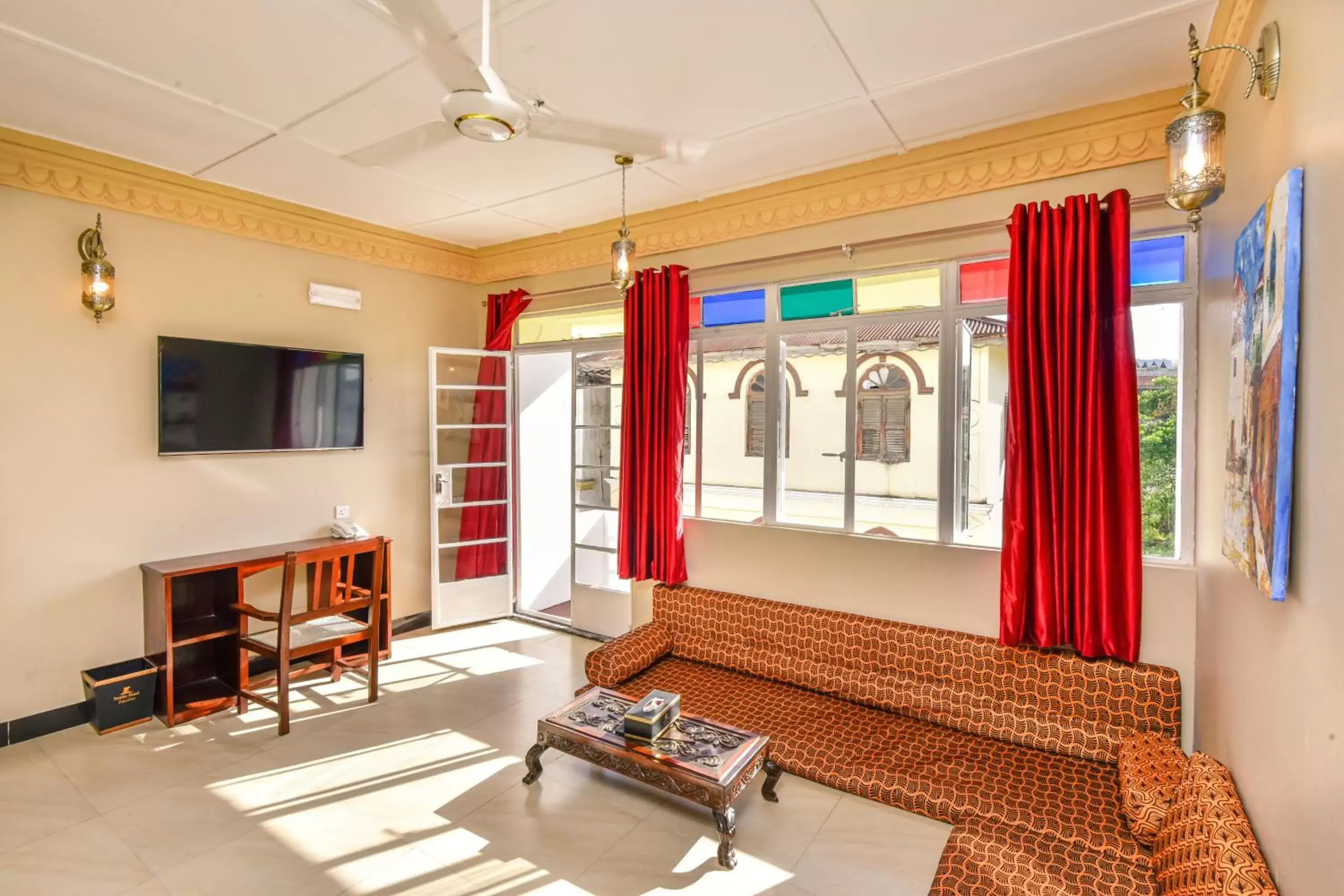 Living room, Seating Area in Tembo House Hotel