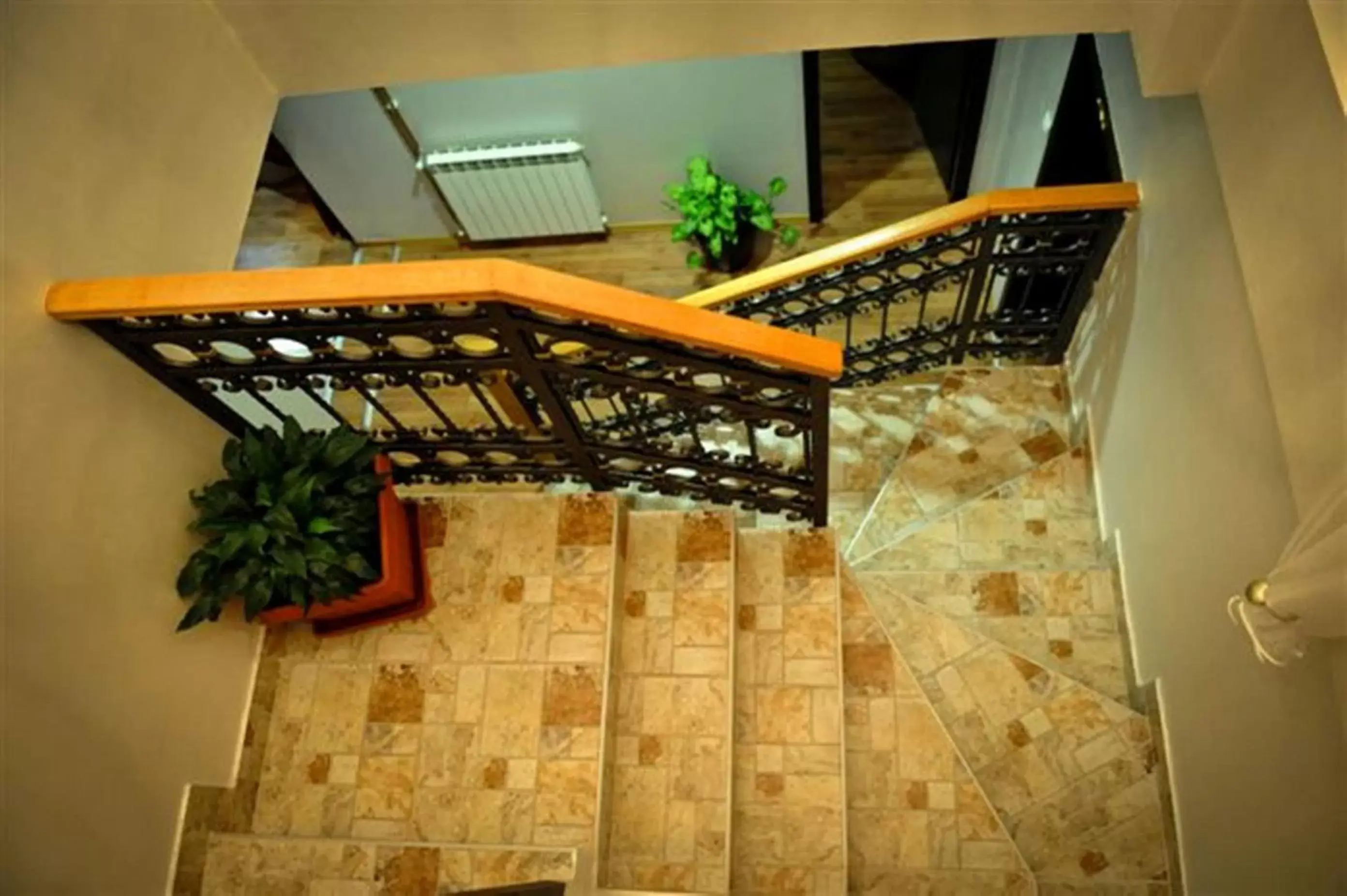 Decorative detail, Balcony/Terrace in Hotel Evropa