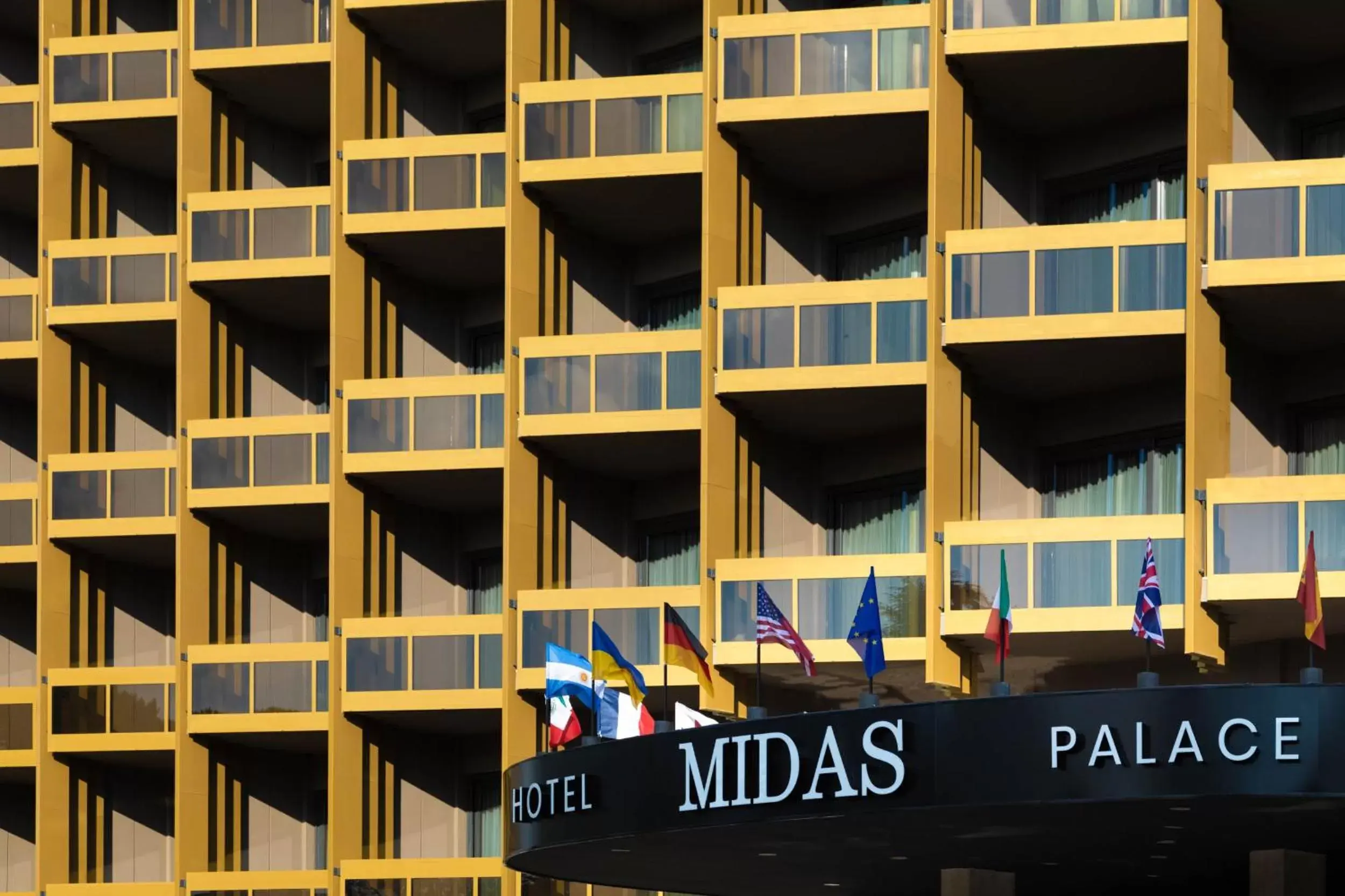 Property building in MIDAS Palace Hotel