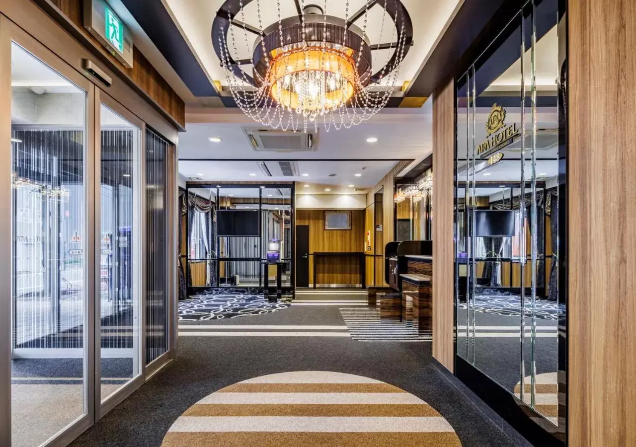 Lobby or reception in APA Hotel Hakata Ekimae 4 chome