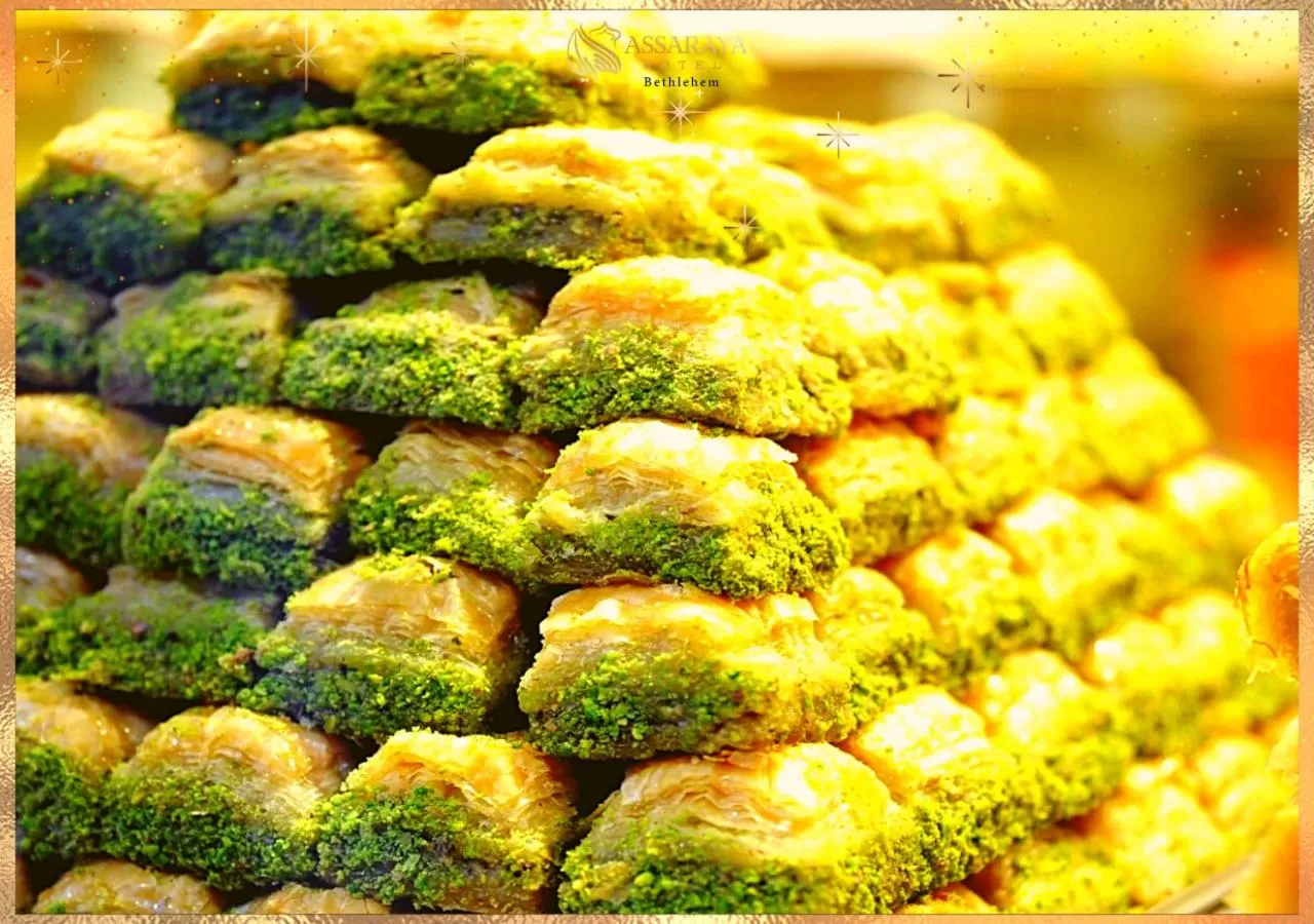 Food close-up in Assaraya Palace Hotel