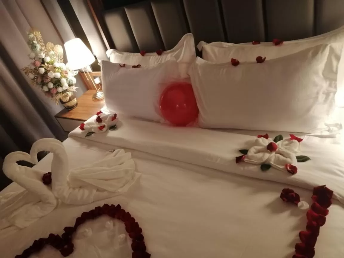 Bed in Tulip View Hotel