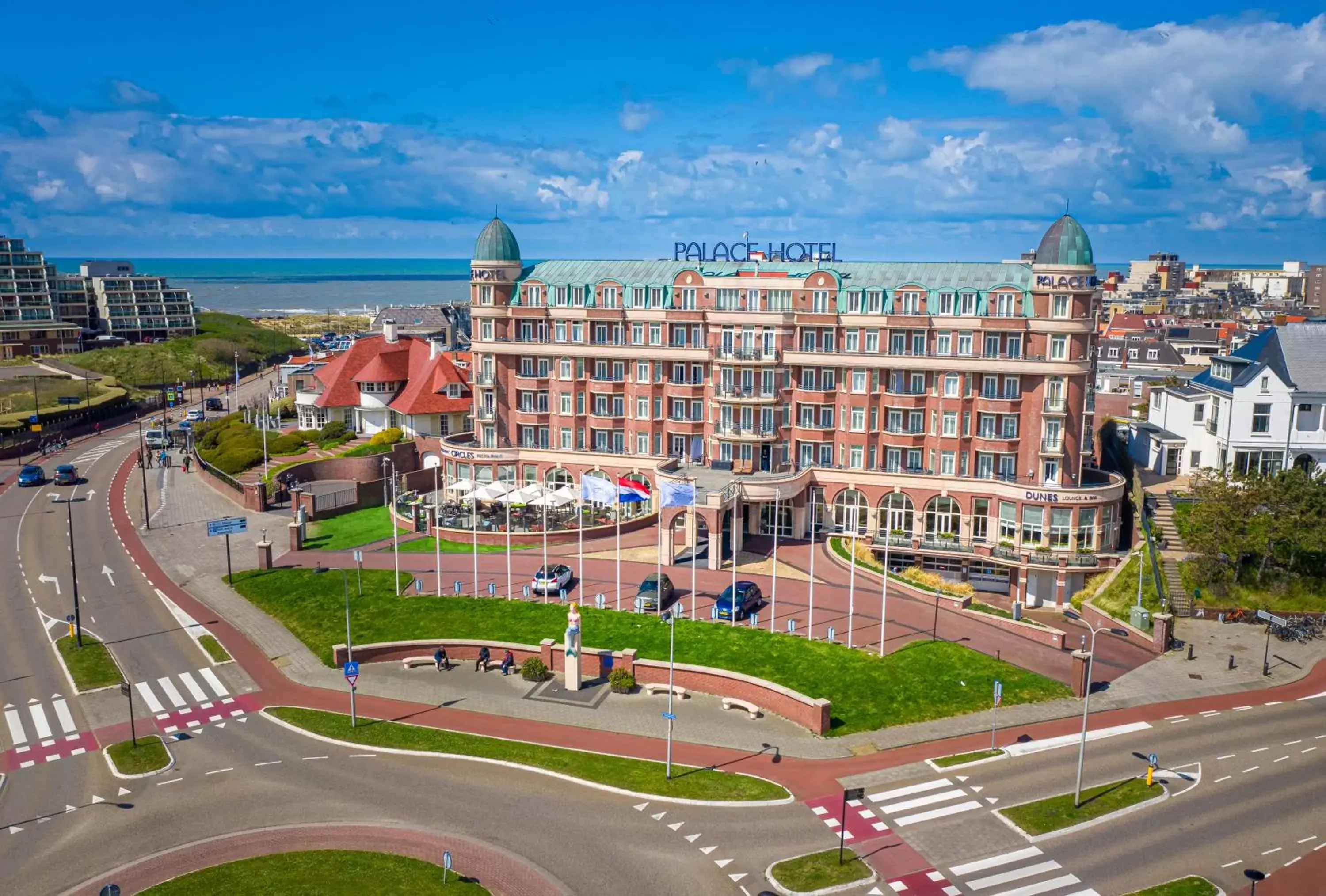Property building, Bird's-eye View in Van der Valk Palace Hotel Noordwijk