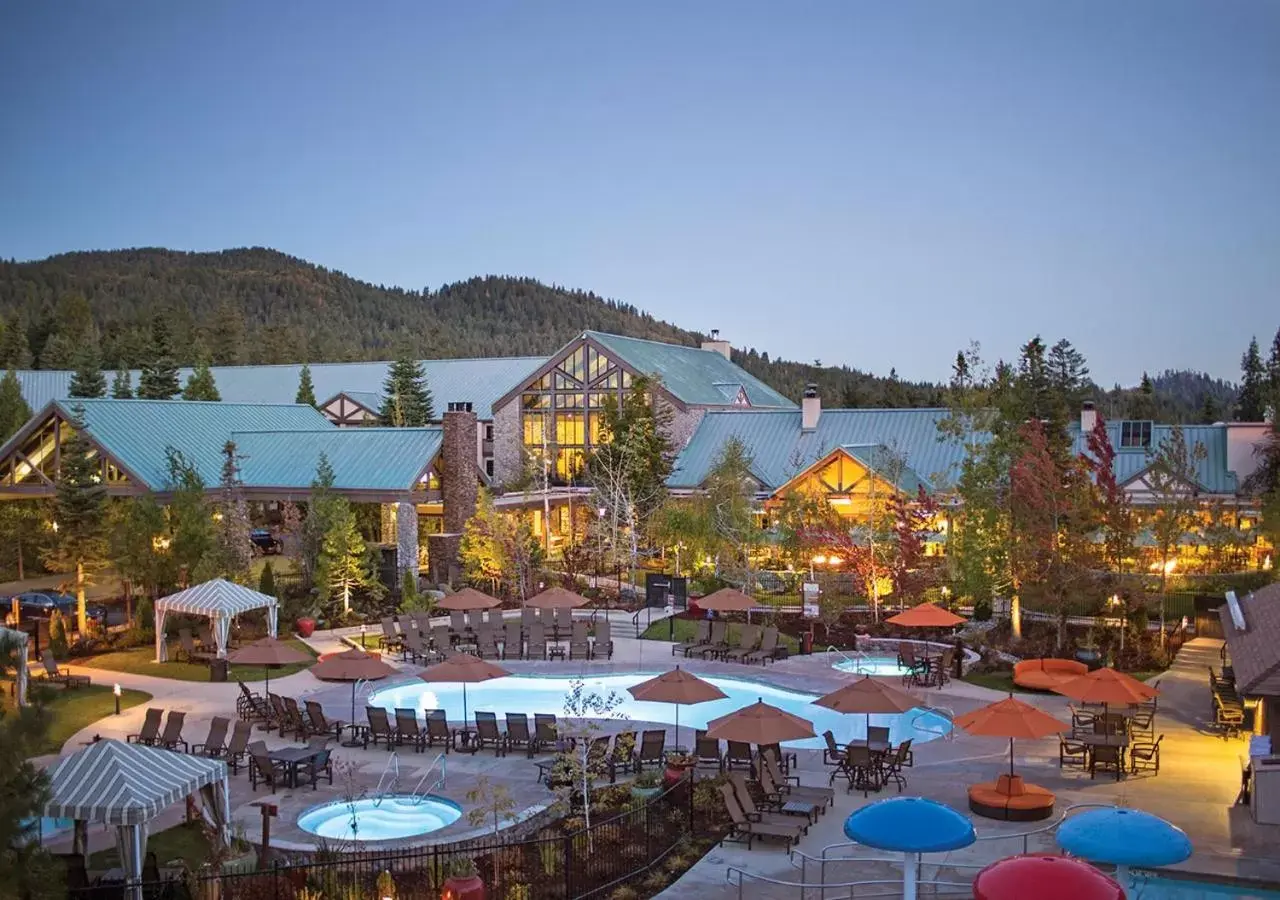 Pool View in Tenaya at Yosemite