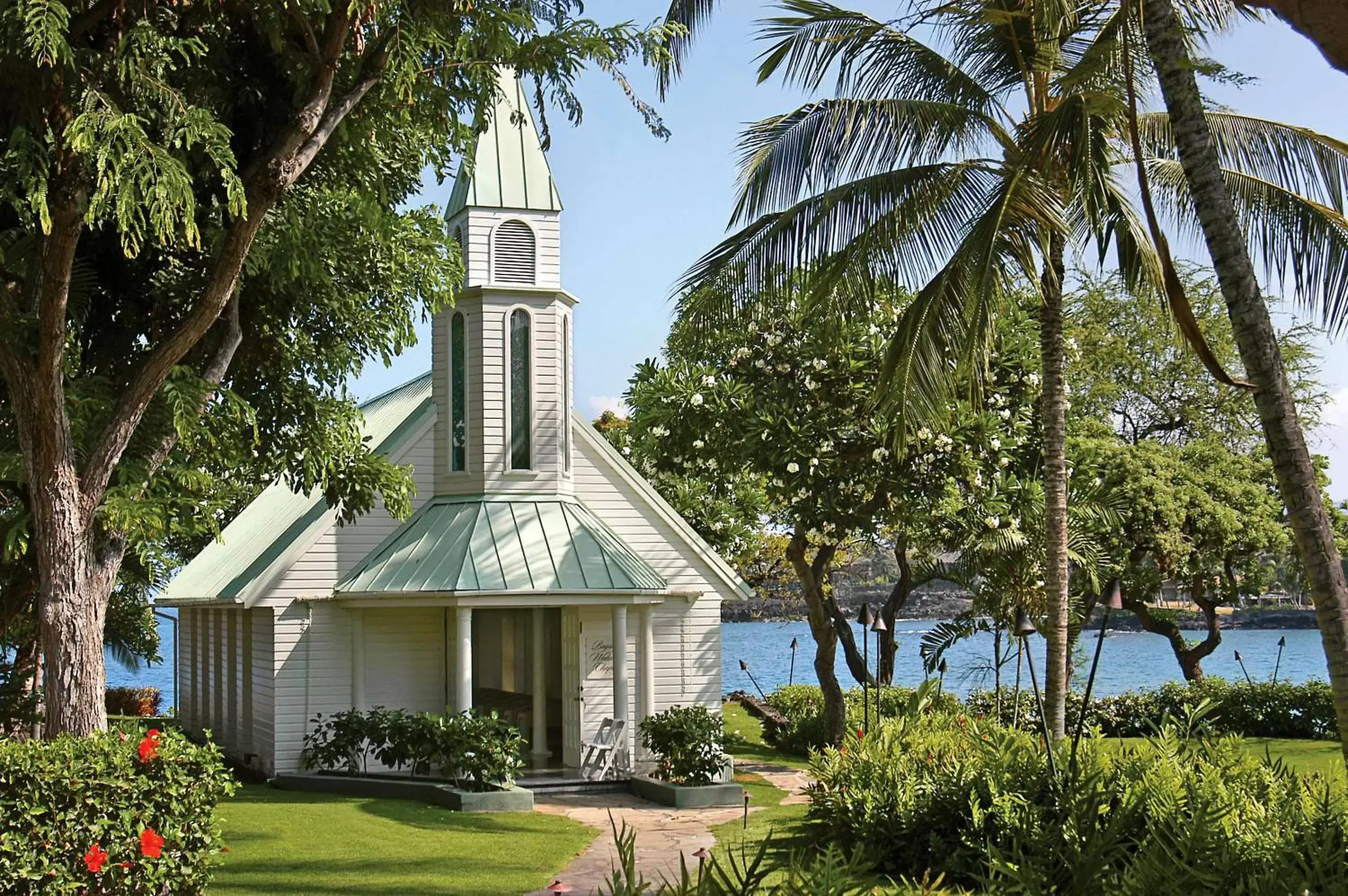 wedding, Property Building in Outrigger Kona Resort and Spa