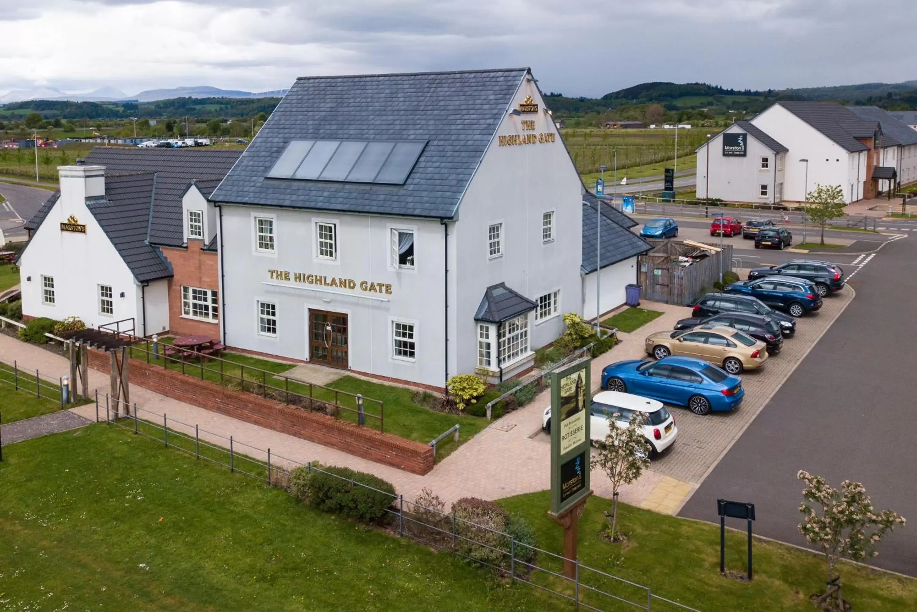 Property building, Bird's-eye View in Highland Gate, Stirling by Marston's Inns