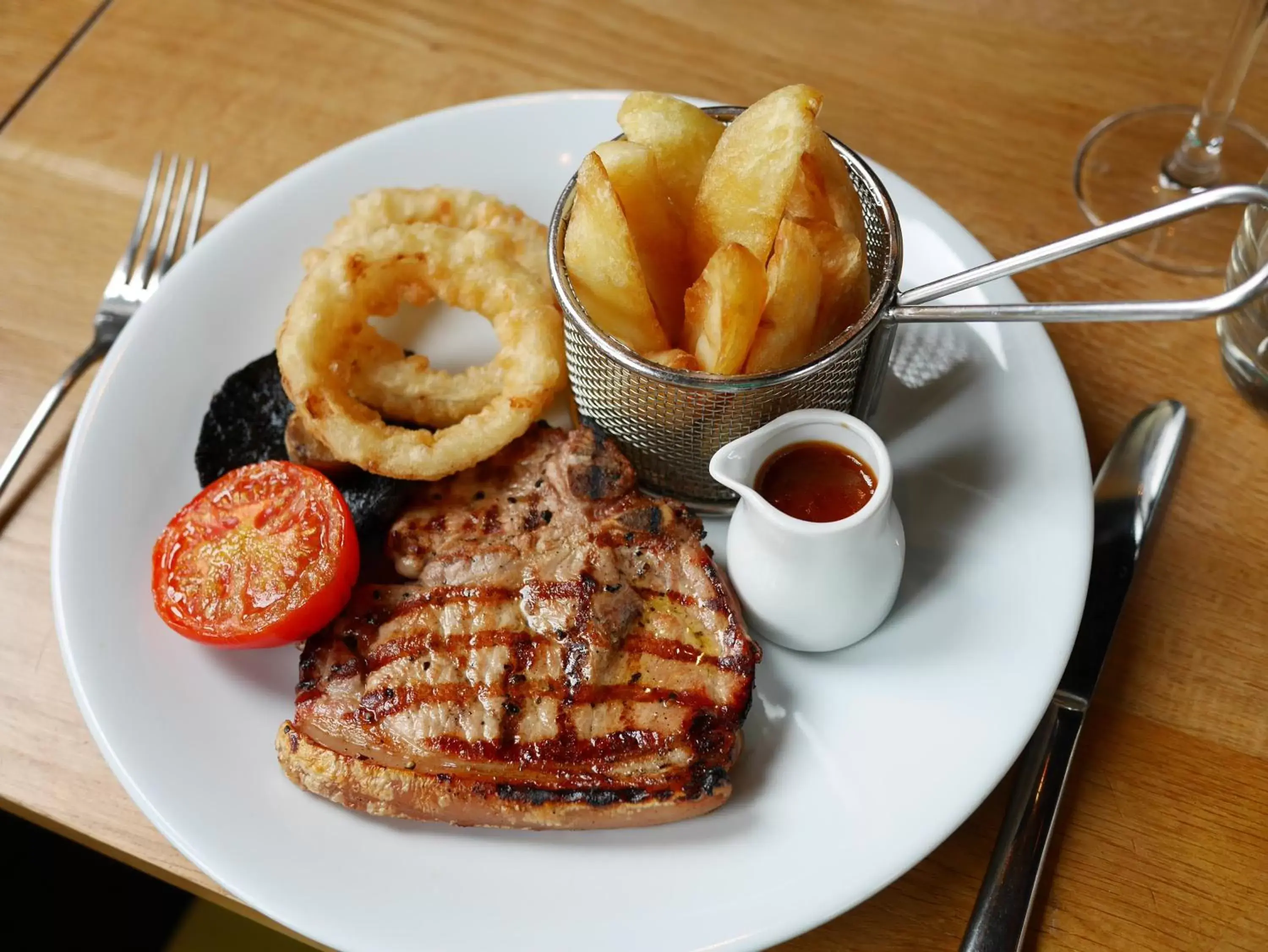 Food close-up in The Archangel,Restaurant & Bar with Rooms