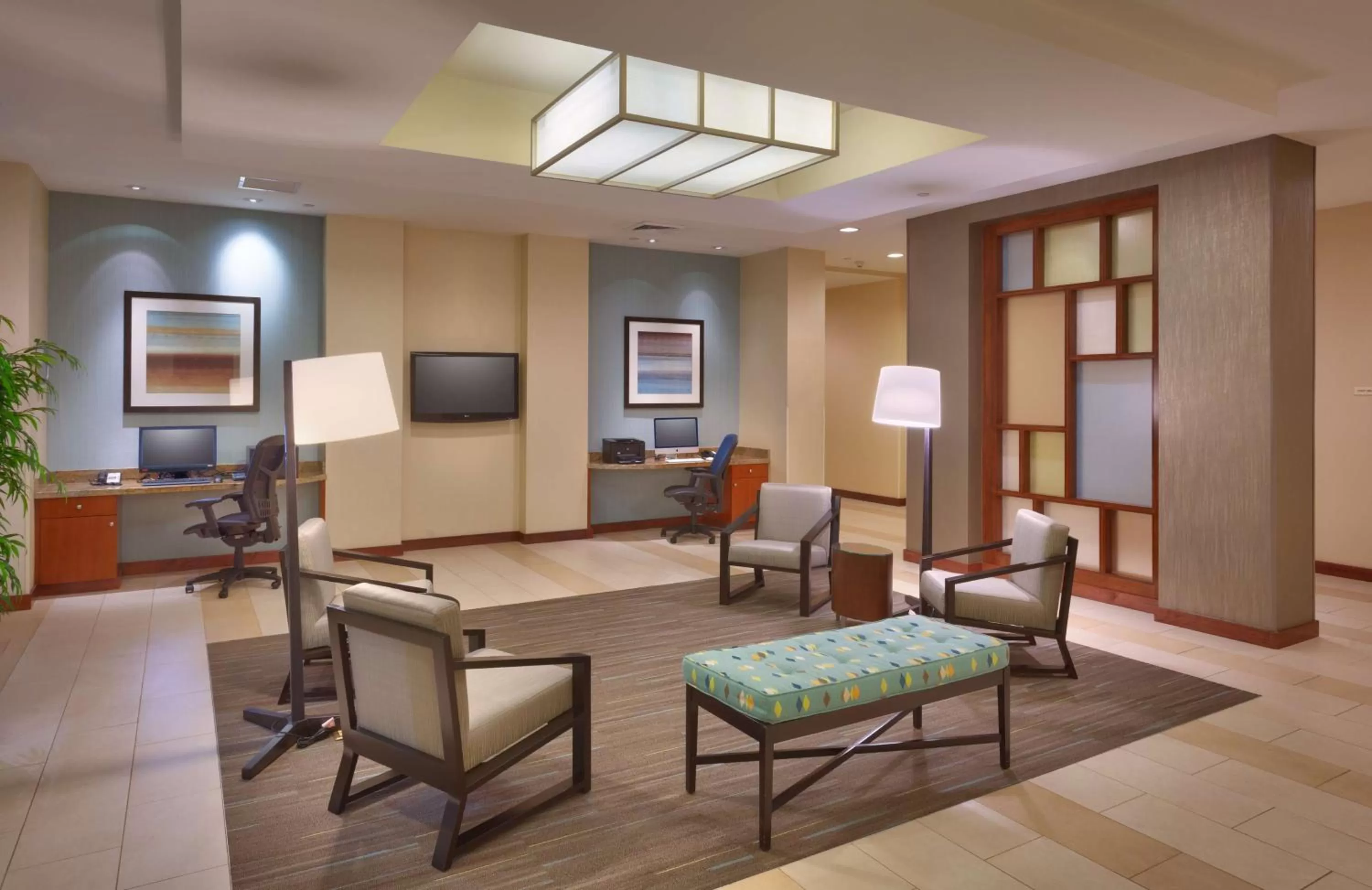 Lobby or reception in Hyatt House Salt Lake City/Sandy